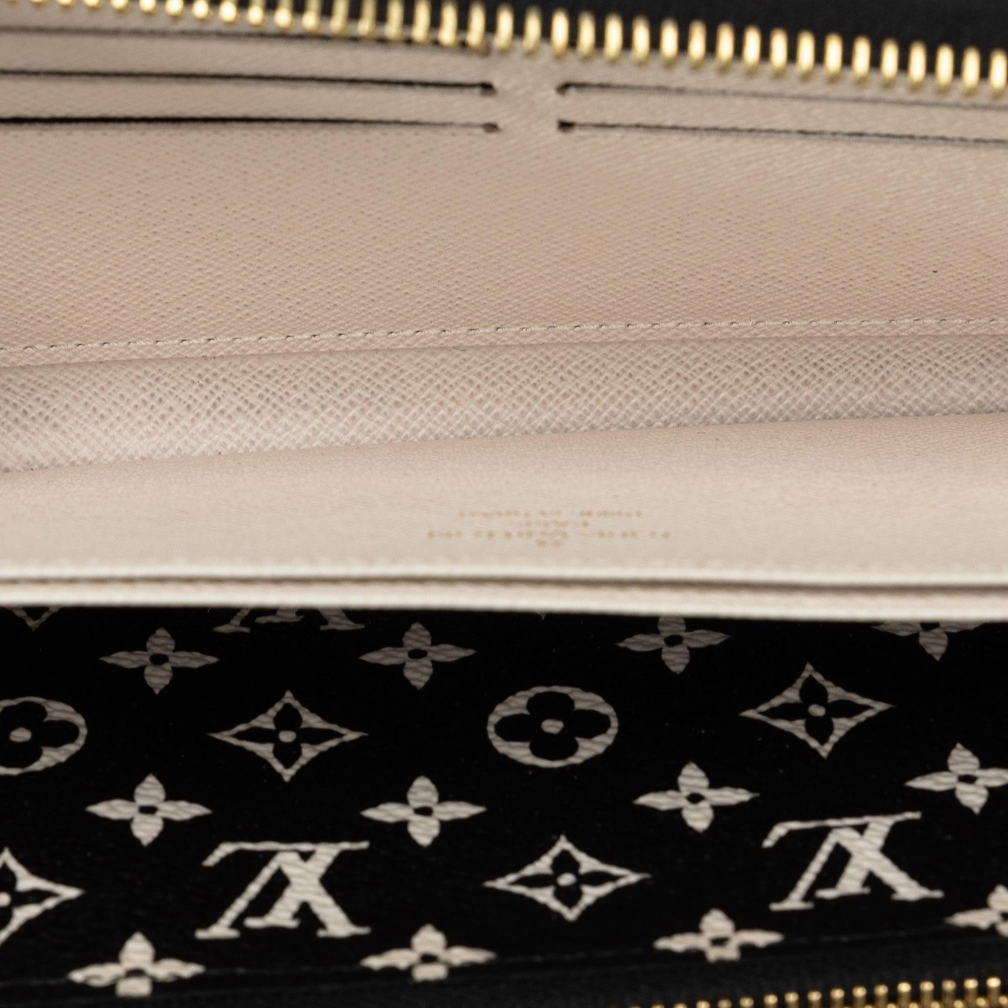 Louis Vuitton Monogram Crafty Zippy Long Wallet (SHG-dfCRlO)