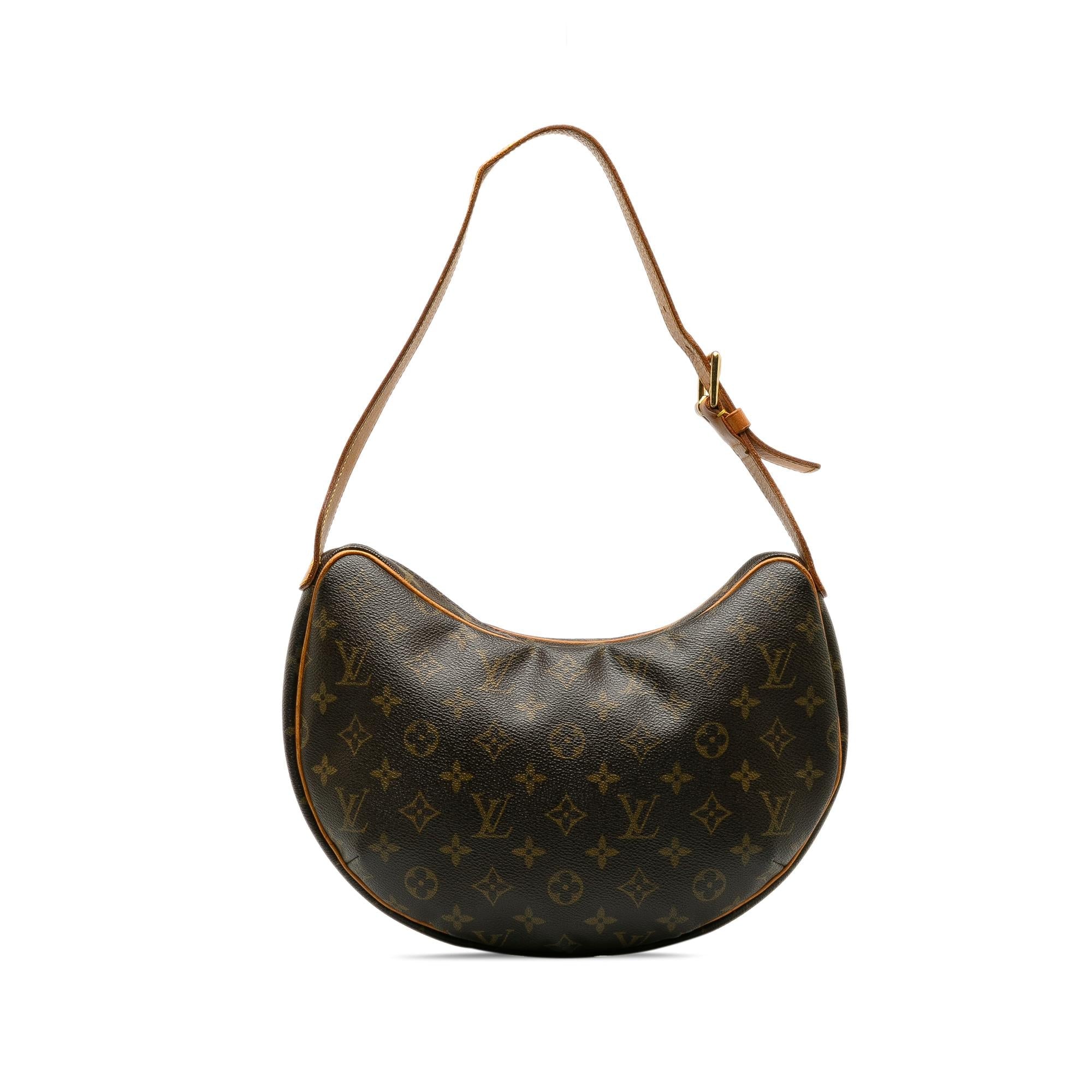 Louis Vuitton Monogram Croissant MM (SHG-vzAL0o)