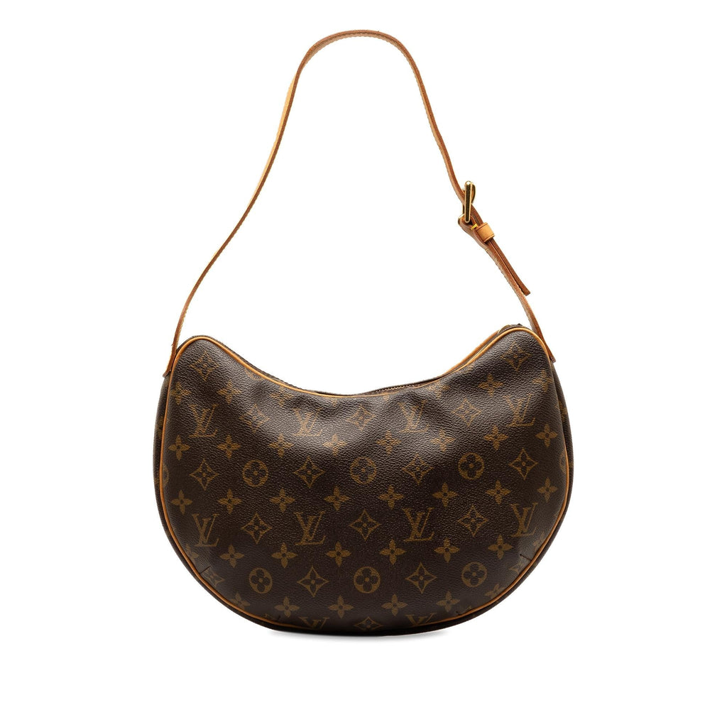 Louis Vuitton Monogram Croissant MM (SHG-iIn6Cm)
