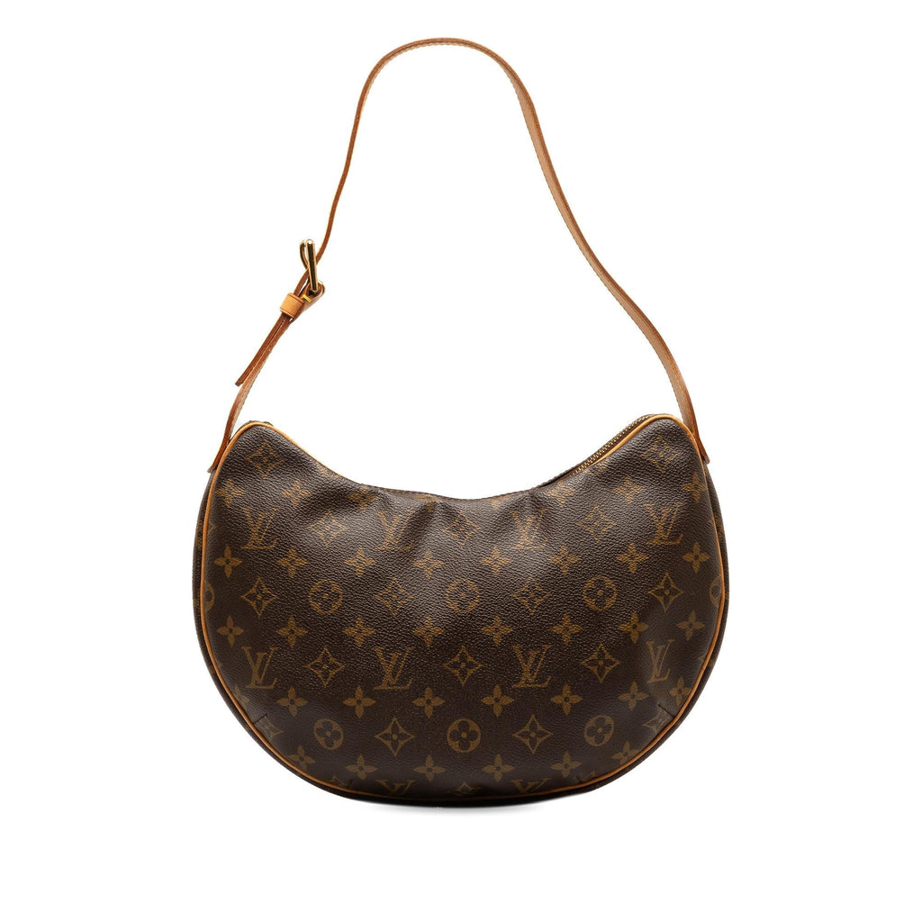Louis Vuitton Monogram Croissant MM (SHG-iIn6Cm)