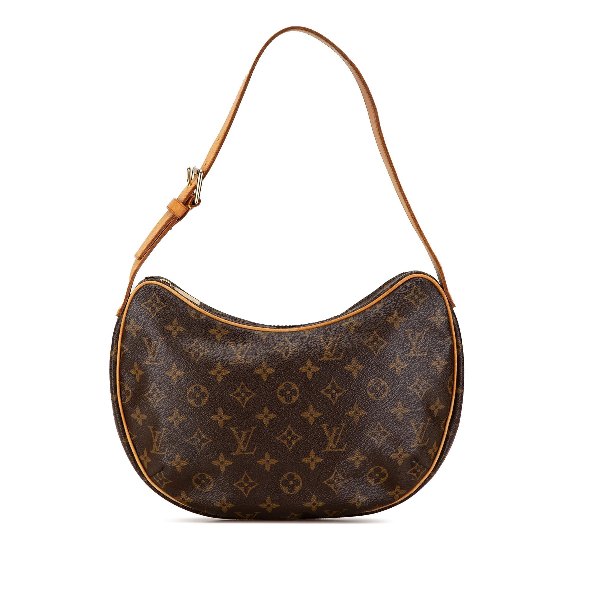 Louis Vuitton Monogram Croissant MM (SHG-mh9ELG)