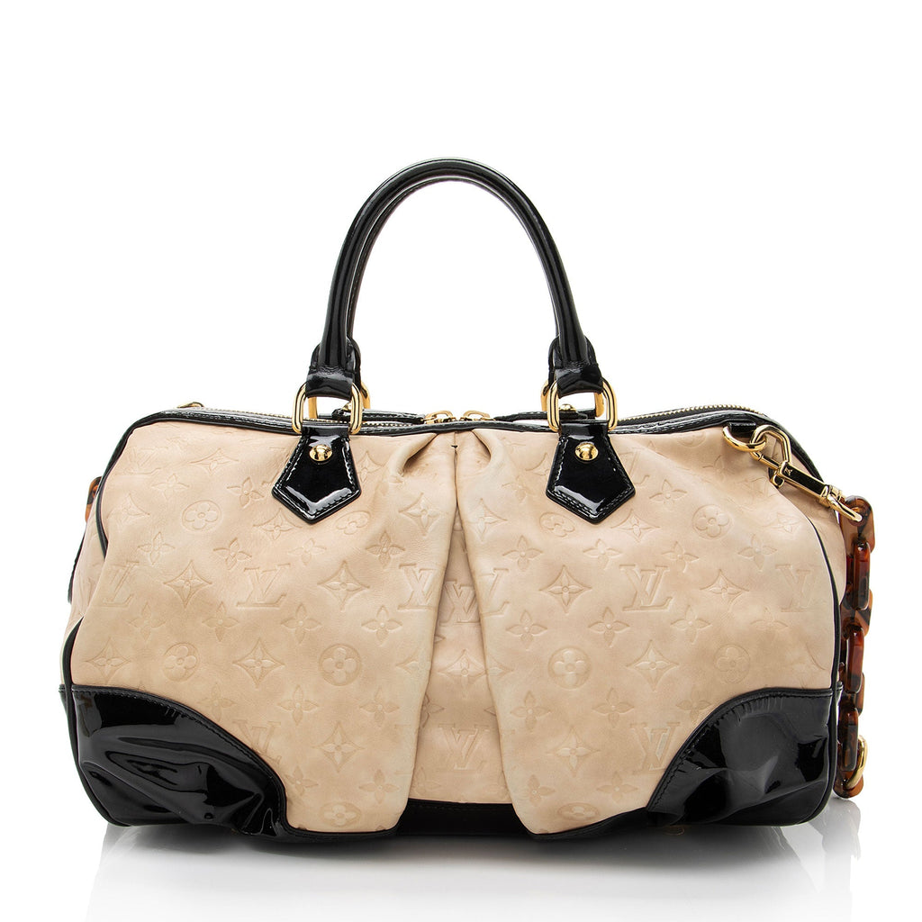 Louis Vuitton Monogram Cuir Embossed Stephen Satchel