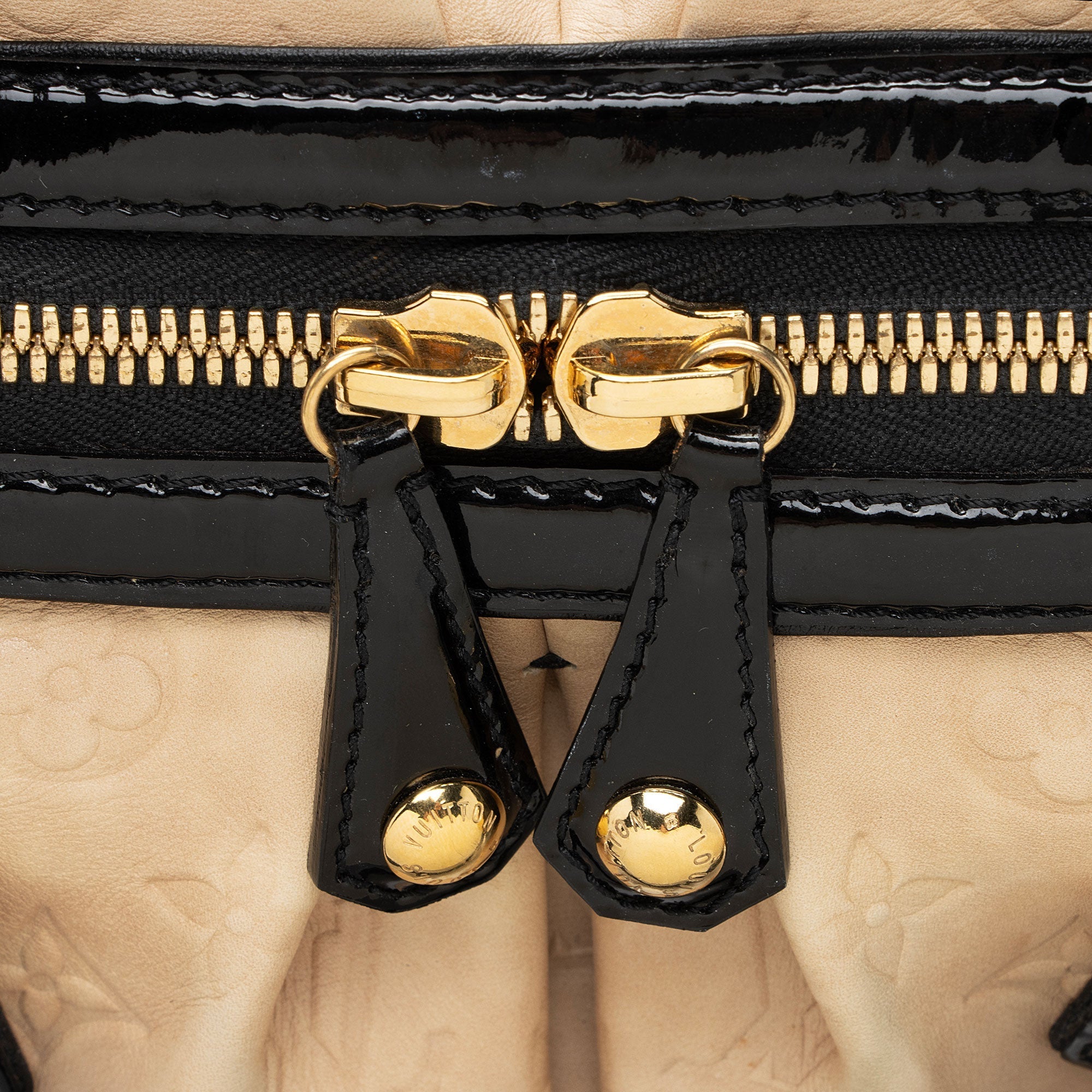 Louis Vuitton Monogram Cuir Embossed Stephen Satchel
