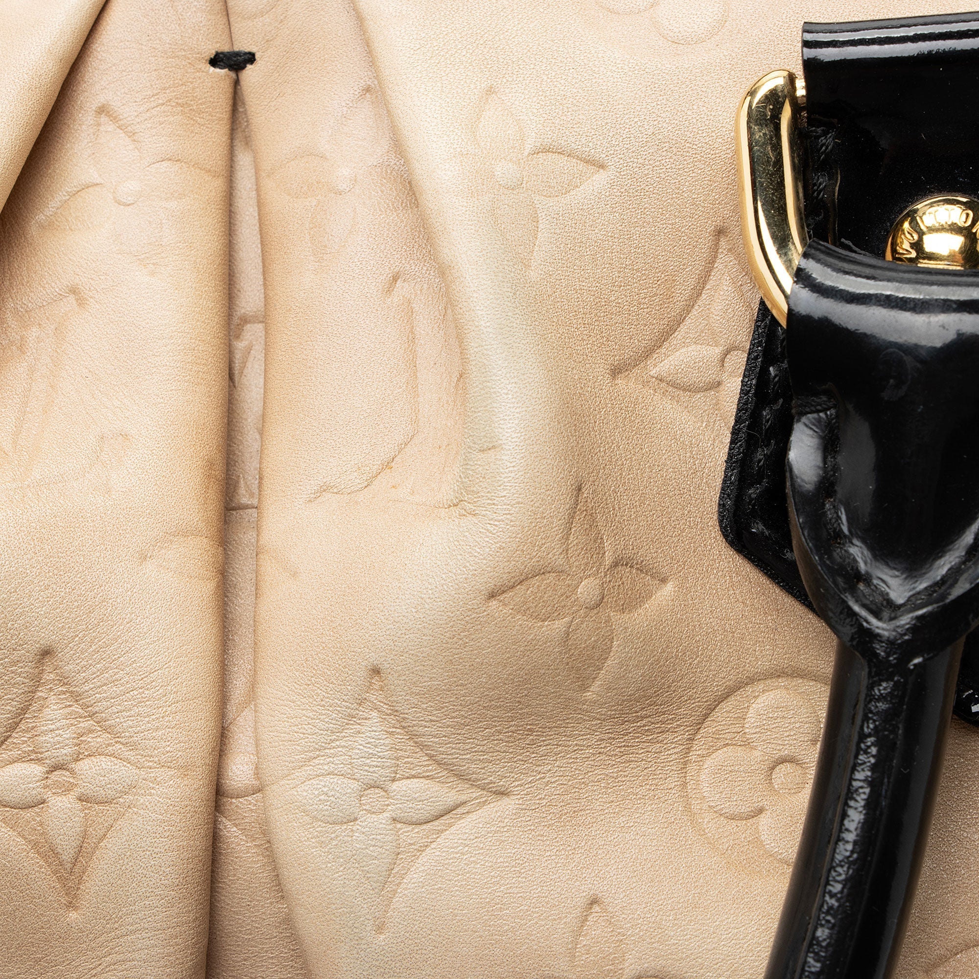 Louis Vuitton Monogram Cuir Embossed Stephen Satchel