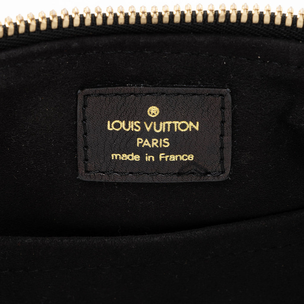 Louis Vuitton Monogram Cuir Embossed Stephen Satchel
