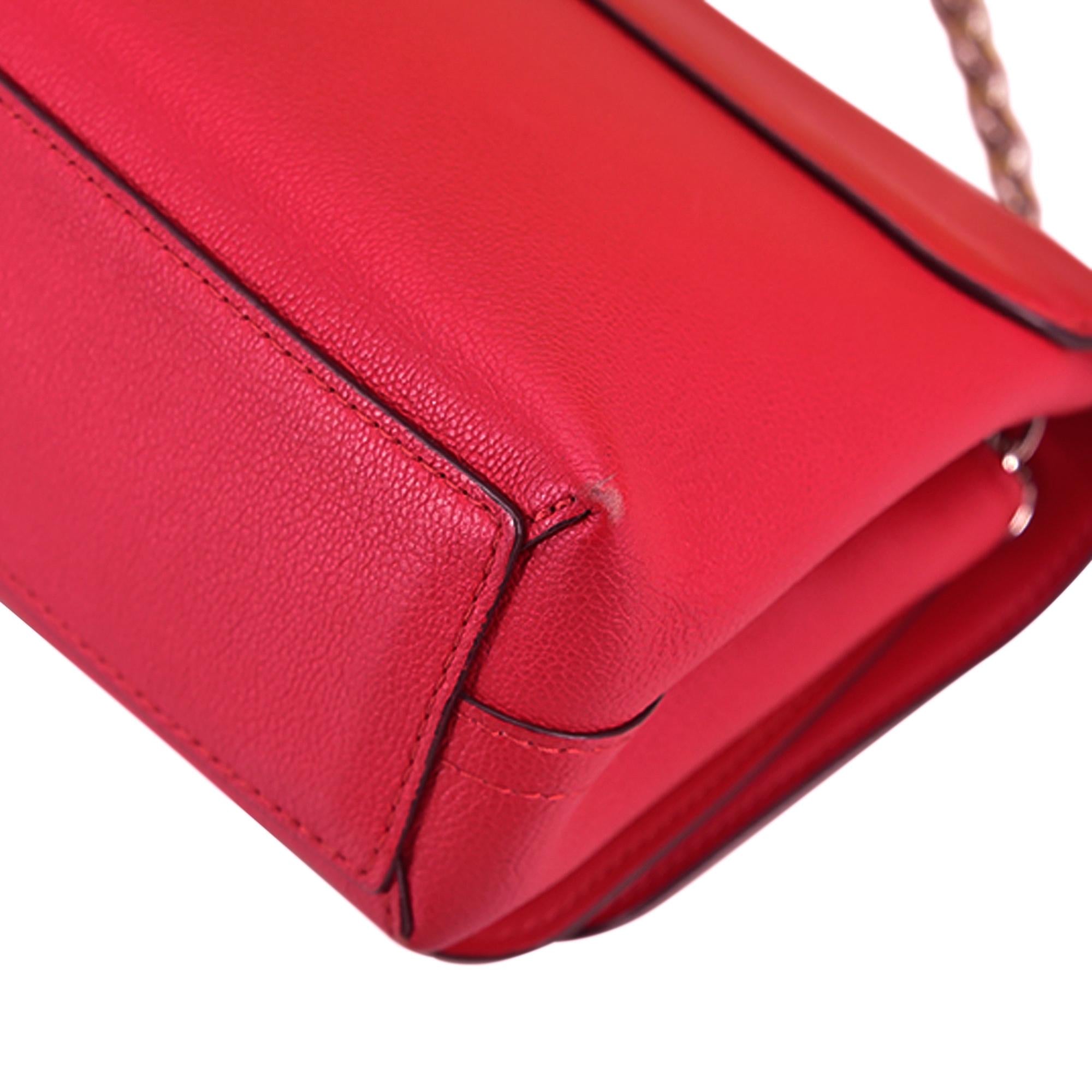 Louis Vuitton Monogram Cuir Plume Ecume Very Chain Bag