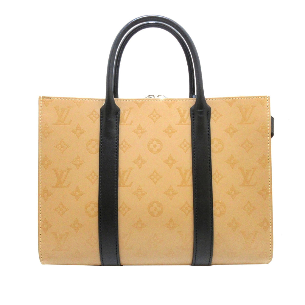 Louis Vuitton Monogram Cuir Plume Very MM Tote (SHG-lAPpQs)