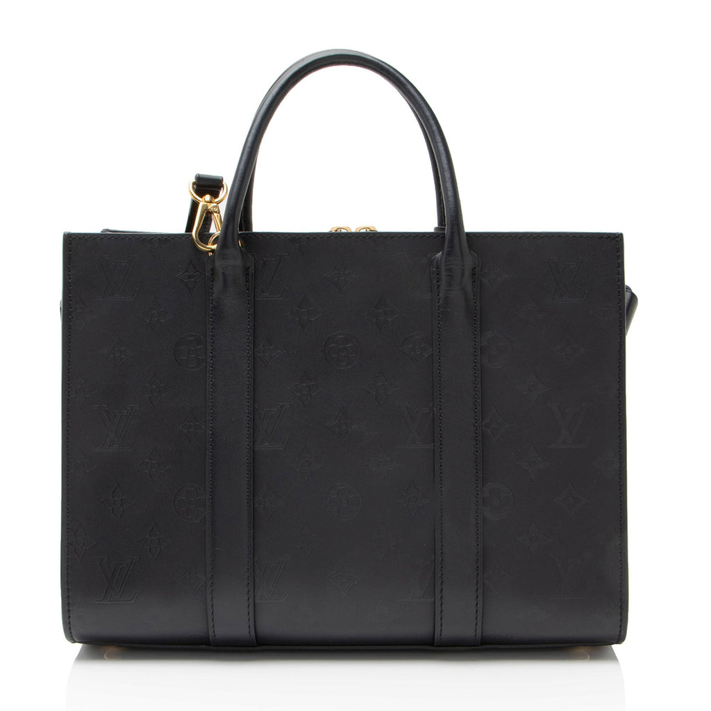Louis Vuitton Monogram Cuir Plume Very MM Tote