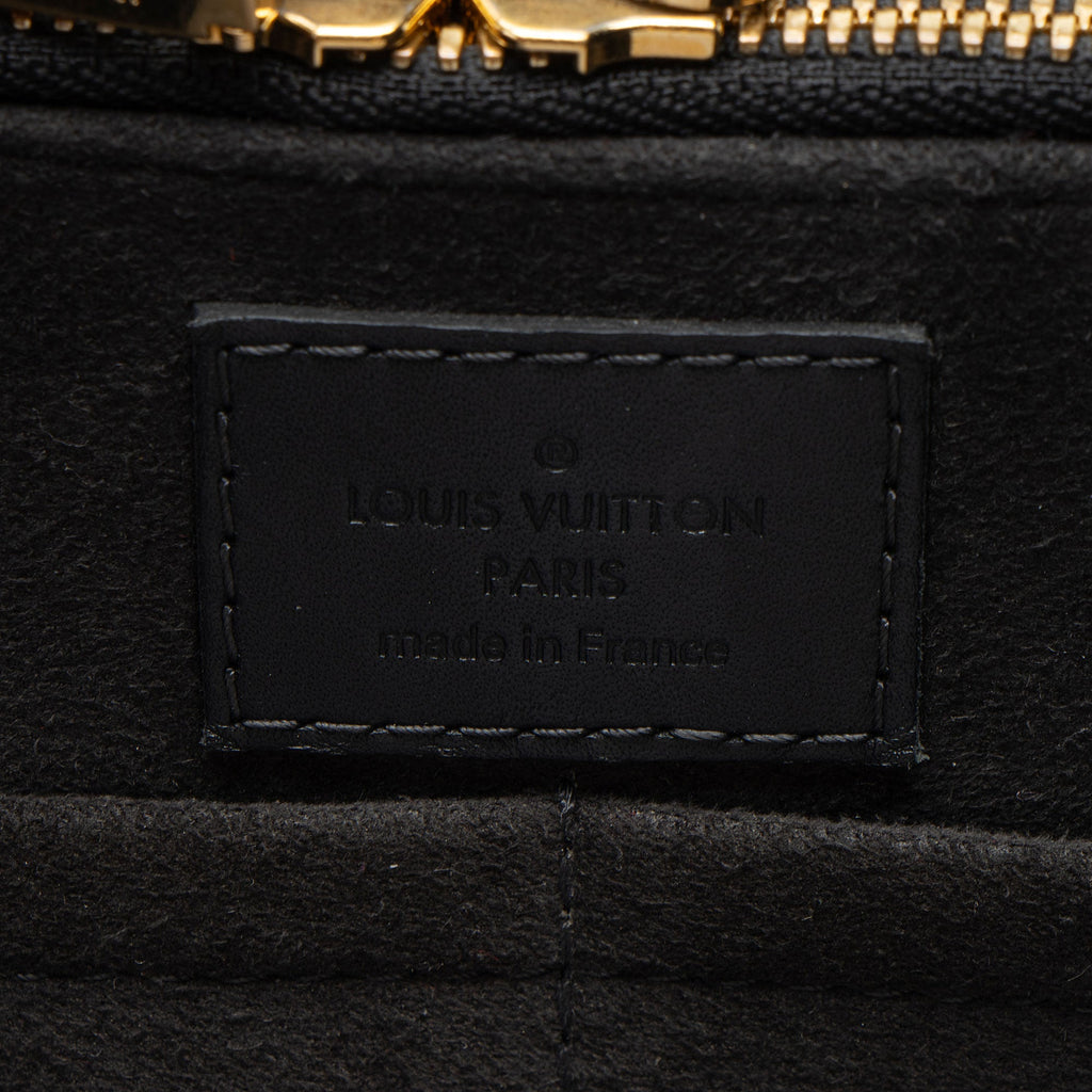 Louis Vuitton Monogram Cuir Plume Very MM Tote