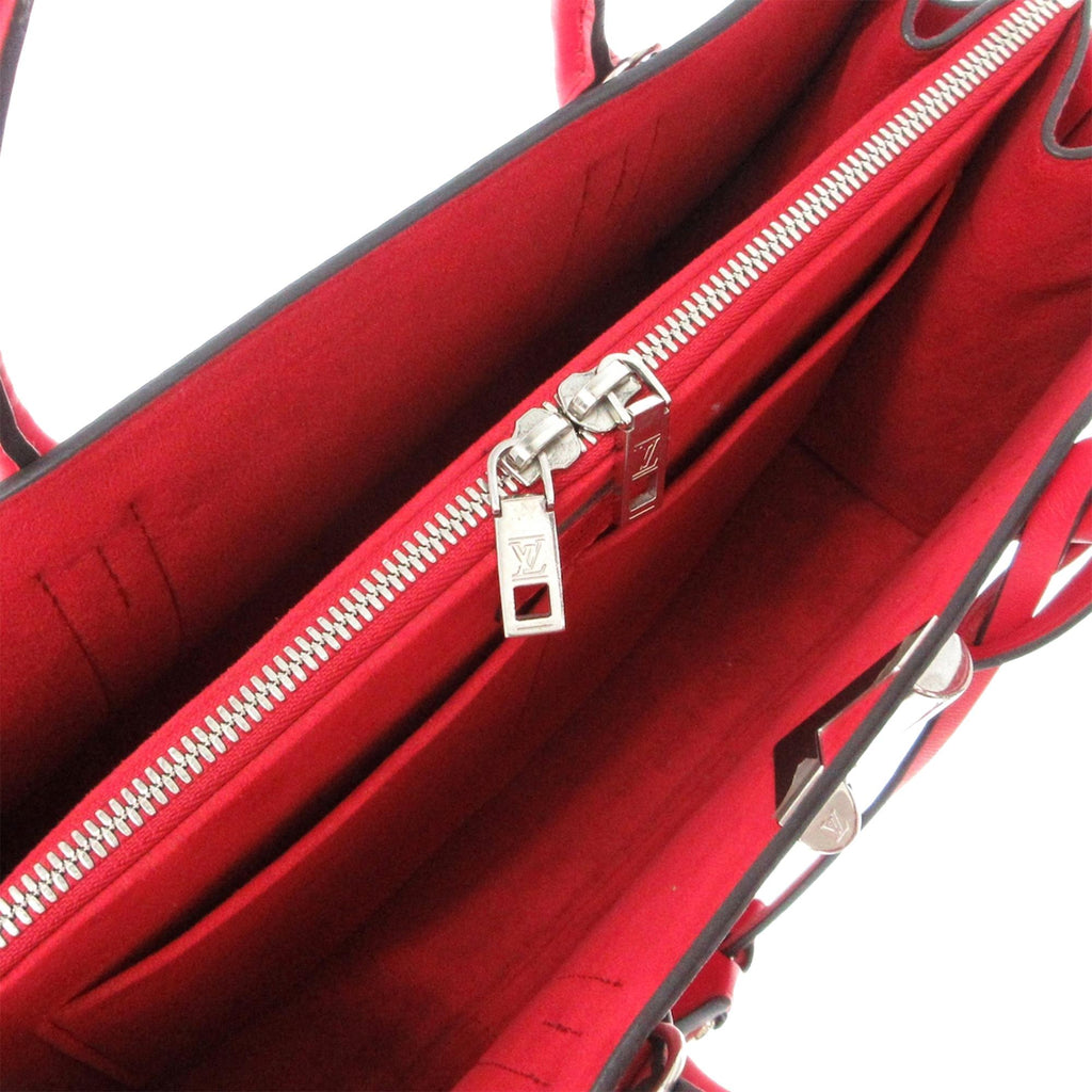 Louis Vuitton Monogram Cuir Plume Very Tote MM (SHG-LjIeqm)