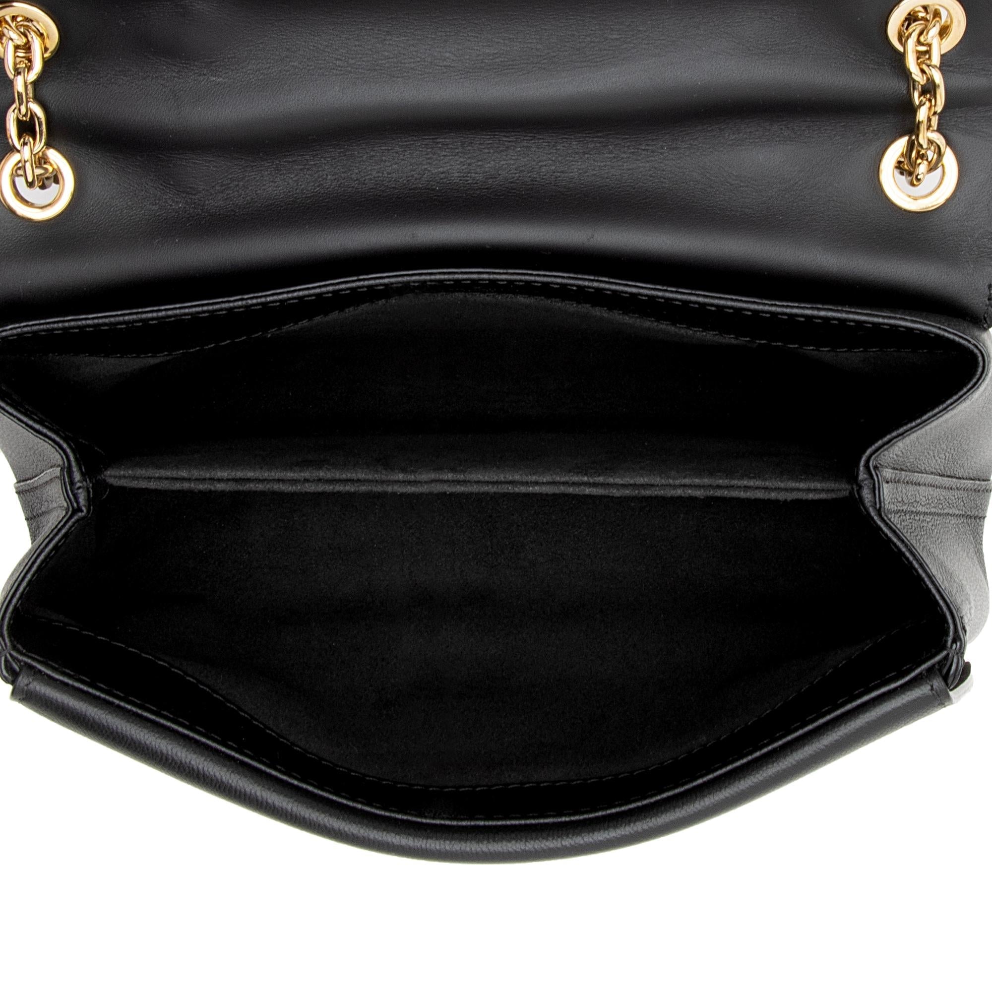 Louis Vuitton Monogram Cuir Very Chain Bag (SHF-22976)