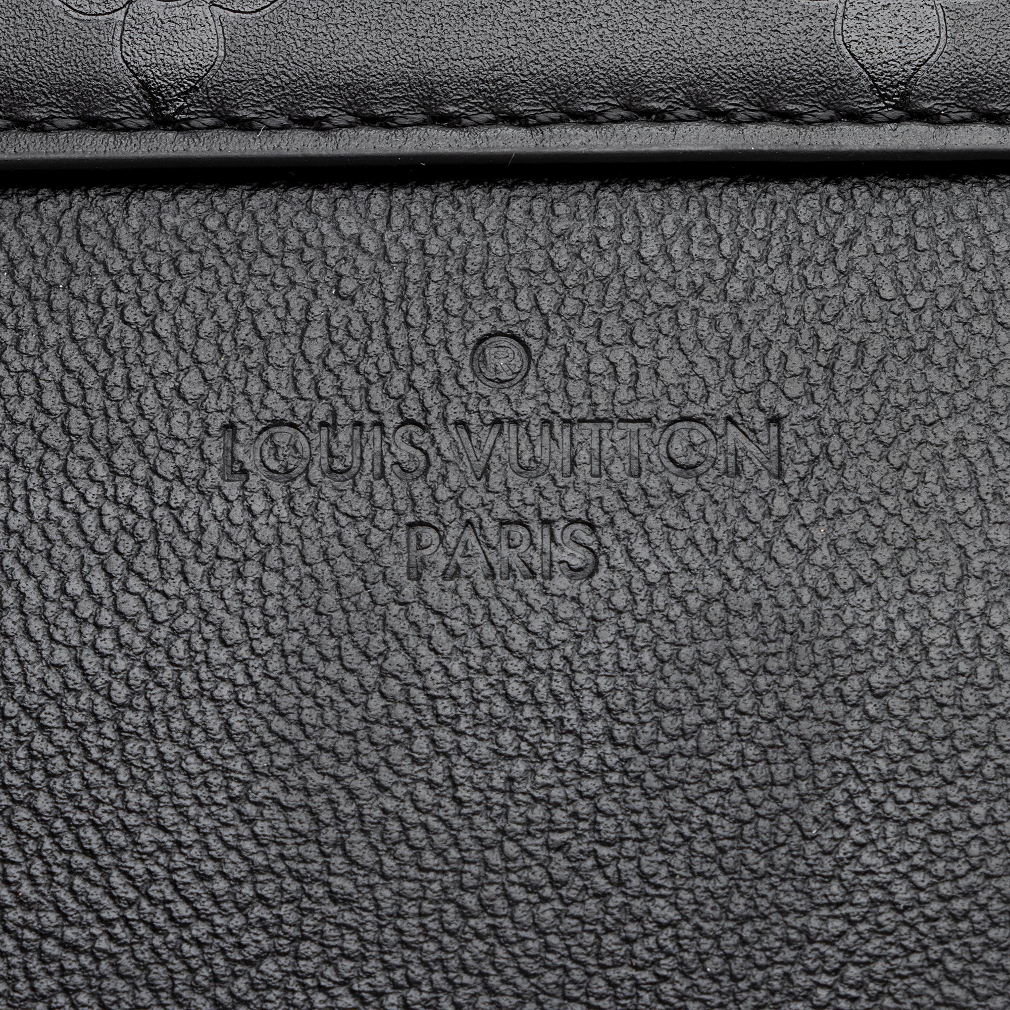 Louis Vuitton Monogram Cuir Very Chain Bag (SHF-22976)