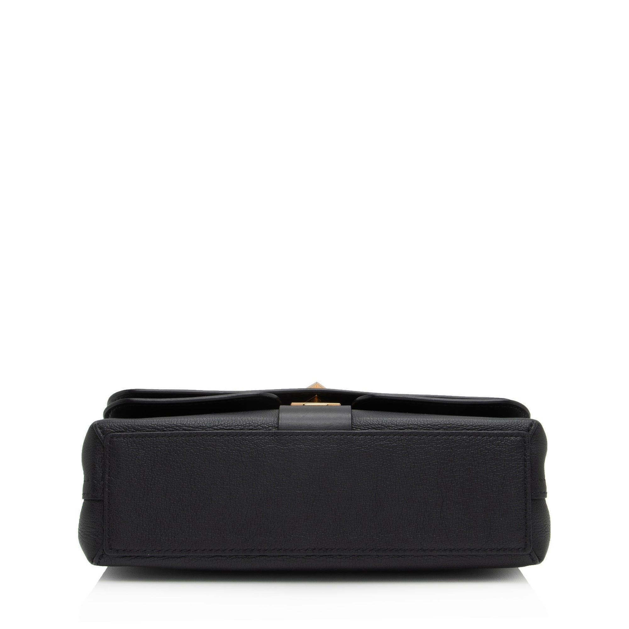 Louis Vuitton Monogram Cuir Very Chain Bag (SHF-bcWcmG)