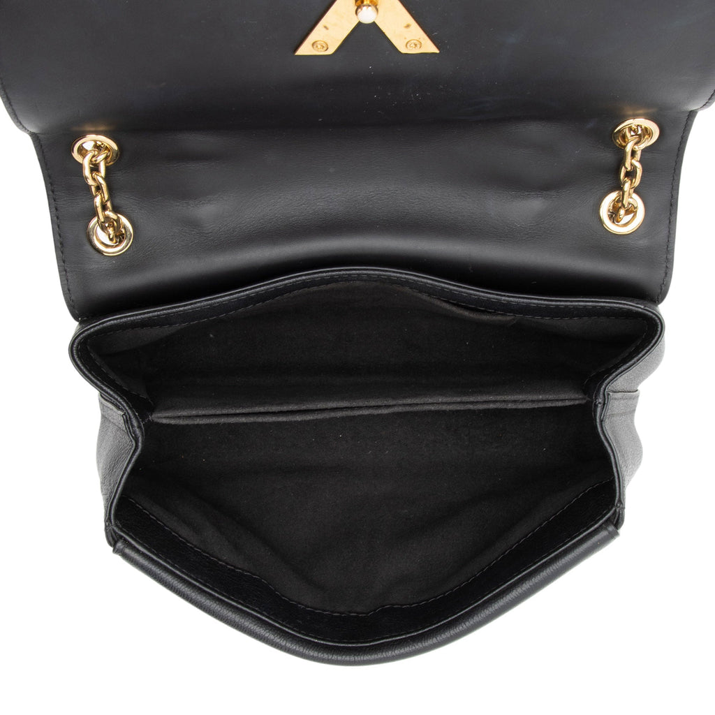 Louis Vuitton Monogram Cuir Very Chain Bag (SHF-bcWcmG)