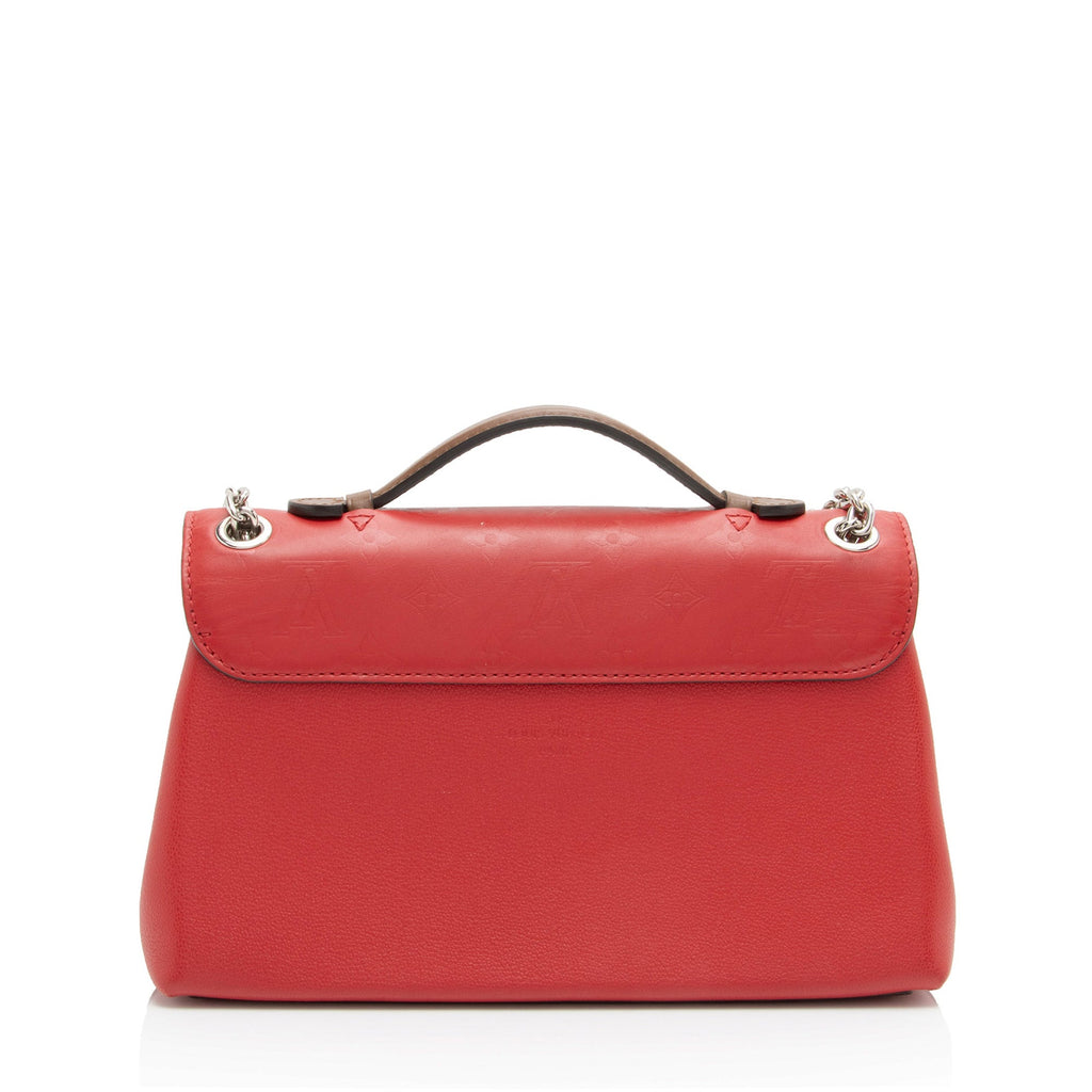 Louis Vuitton Monogram Cuir Very Chain Bag (SHF-mMP9yE)
