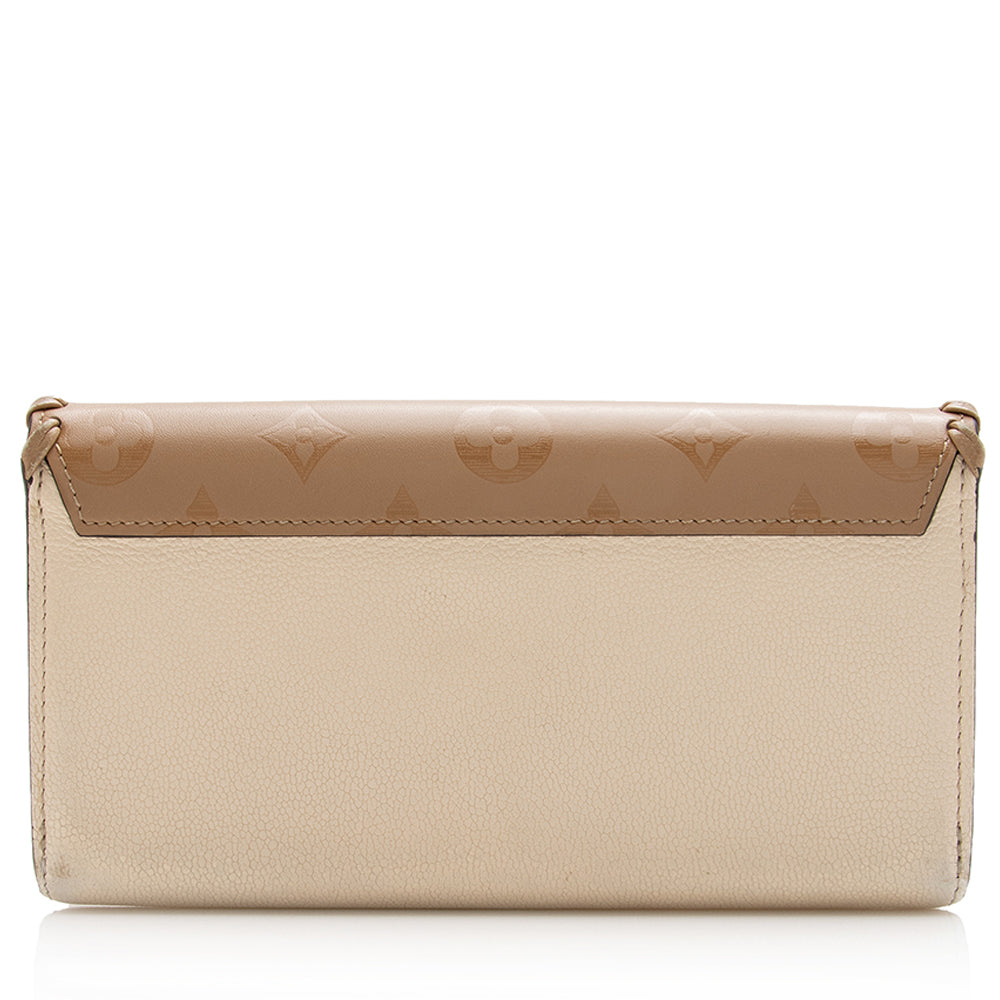 Louis Vuitton Monogram Cuir Very Wallet - FINAL SALE (SHF-16956)