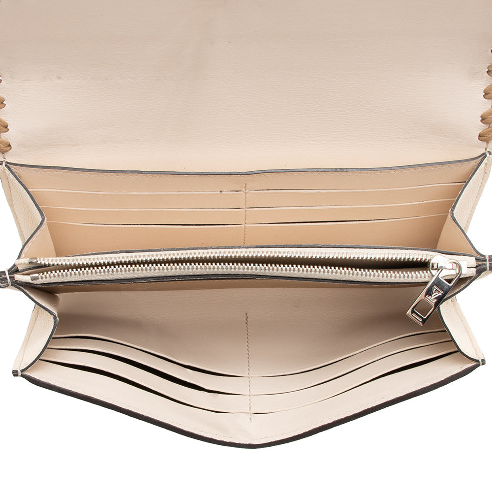 Louis Vuitton Monogram Cuir Very Wallet - FINAL SALE (SHF-16956)