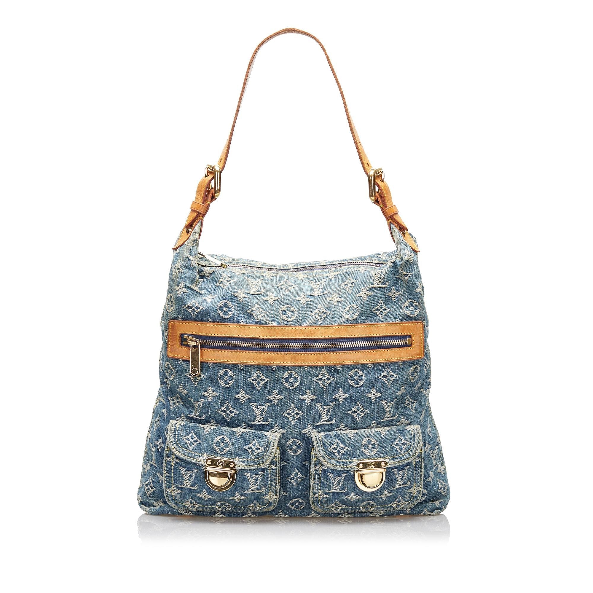 Louis Vuitton Monogram Denim Baggy GM (SHG-z0wYRX)