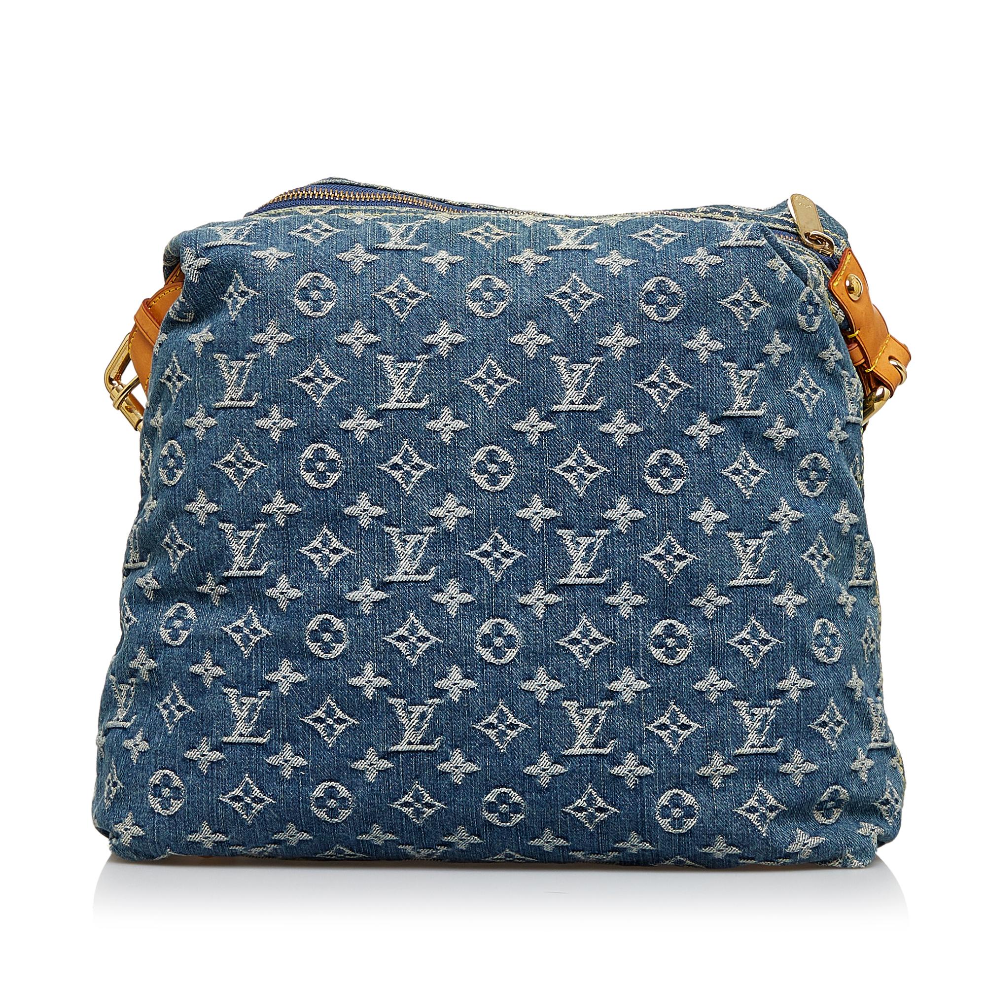 Louis Vuitton Monogram Denim Baggy GM (SHG-d9dmwb)
