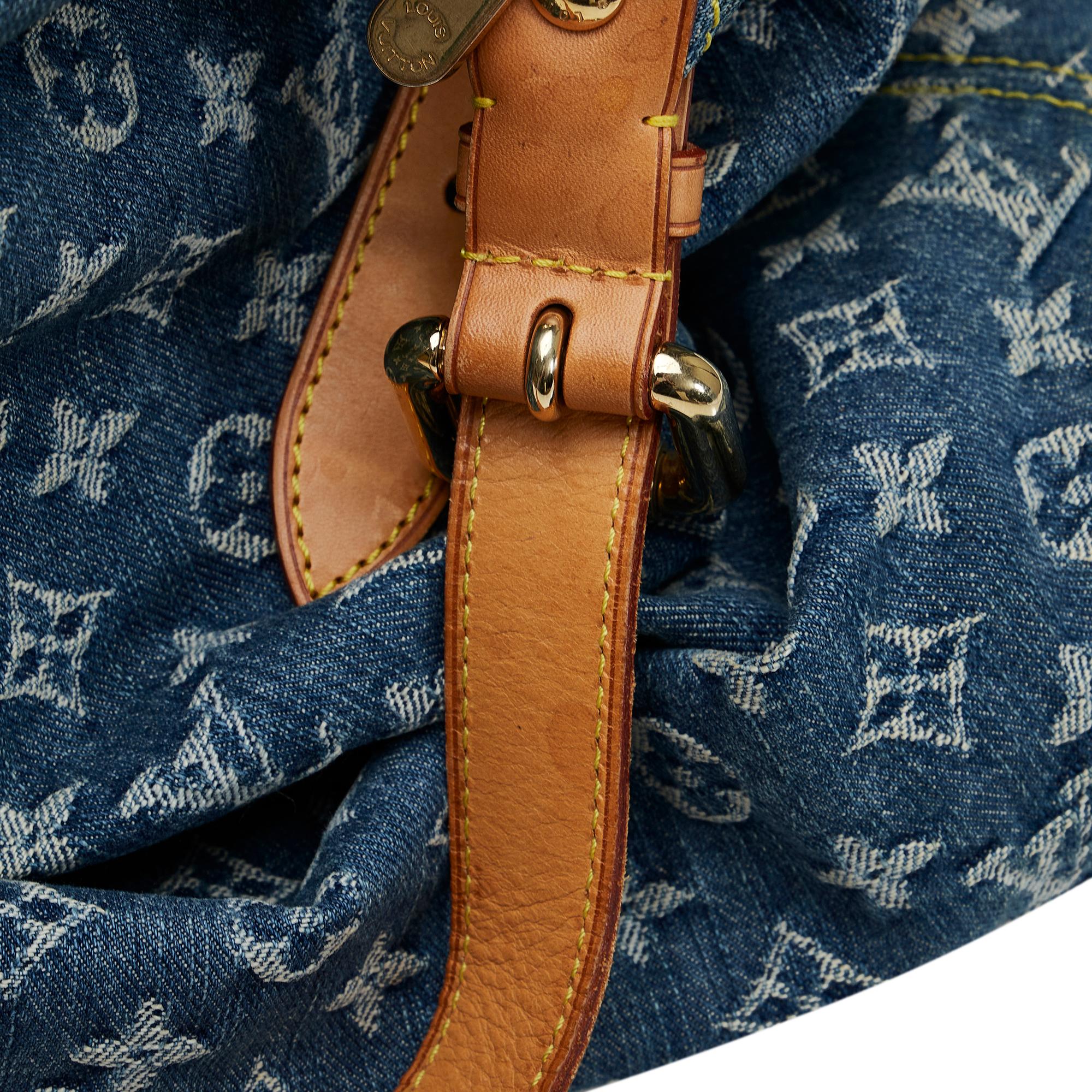 Louis Vuitton Monogram Denim Baggy GM (SHG-d9dmwb)