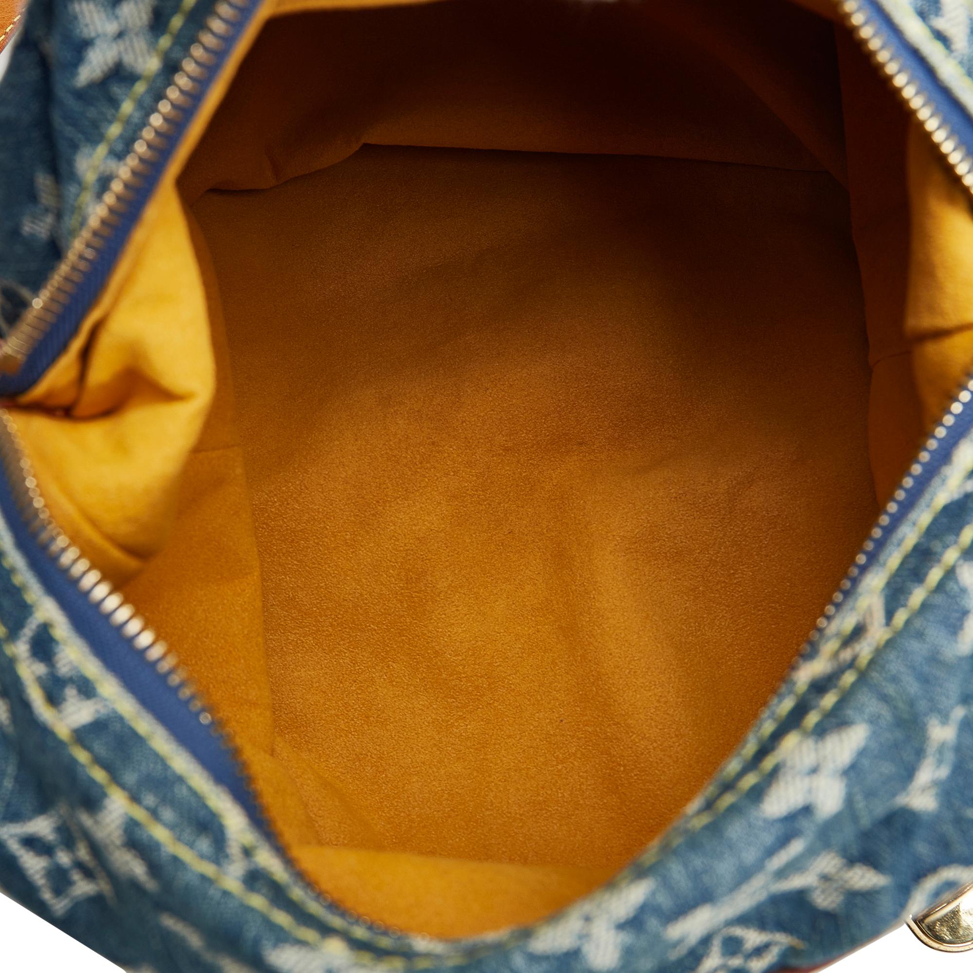 Louis Vuitton Monogram Denim Baggy GM (SHG-d9dmwb)