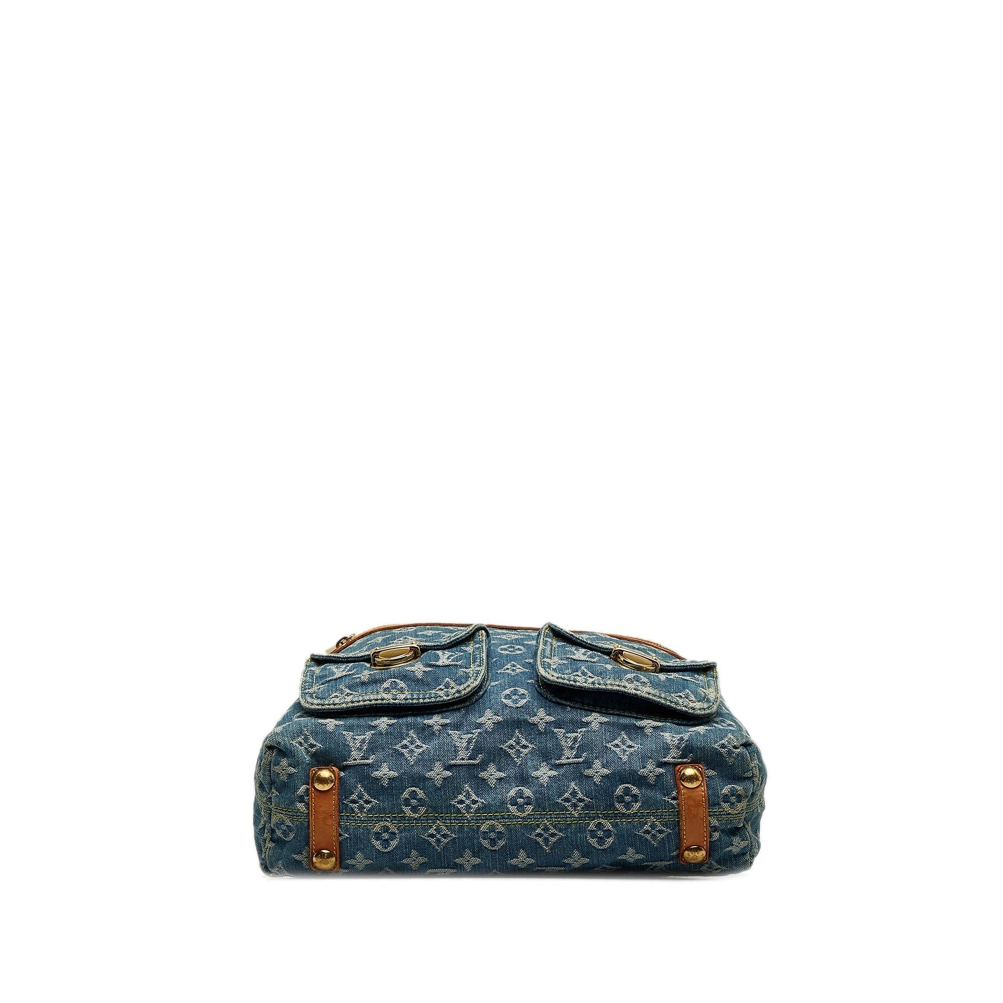 Louis Vuitton Monogram Denim Baggy GM (SHG-LRqCNQ)