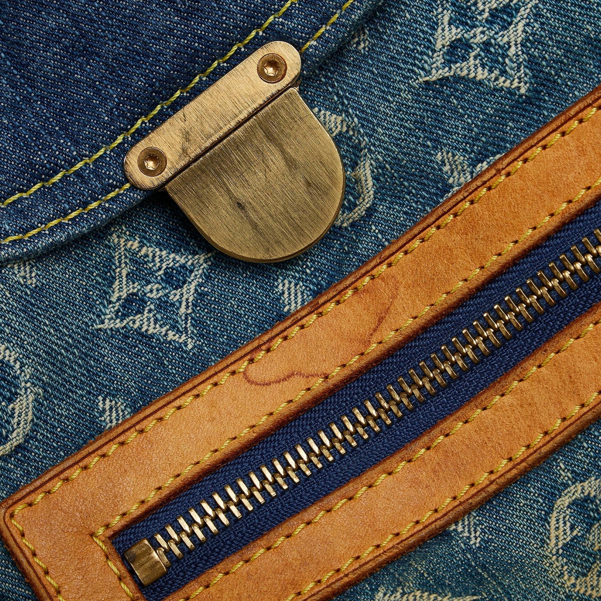 Louis Vuitton Monogram Denim Baggy GM (SHG-LRqCNQ)