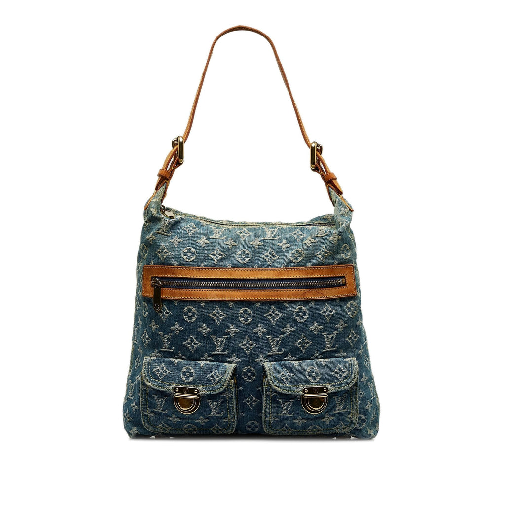 Louis Vuitton Monogram Denim Baggy GM (SHG-LRqCNQ)