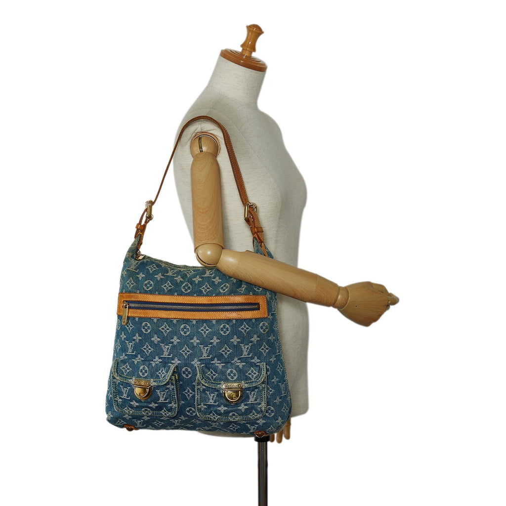 Louis Vuitton Monogram Denim Baggy GM (SHG-LRqCNQ)