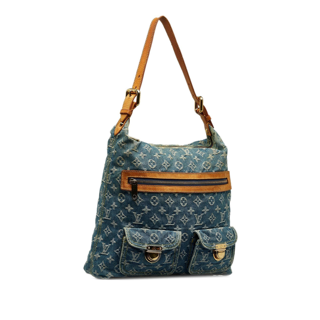 Louis Vuitton Monogram Denim Baggy GM (SHG-LRqCNQ)