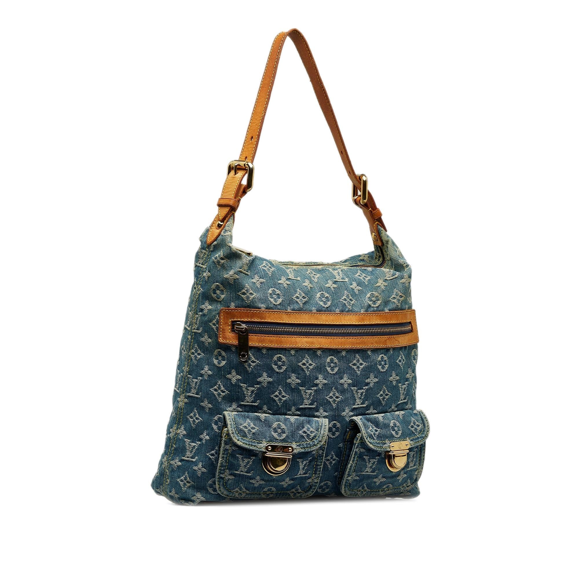 Louis Vuitton Monogram Denim Baggy GM (SHG-LRqCNQ)