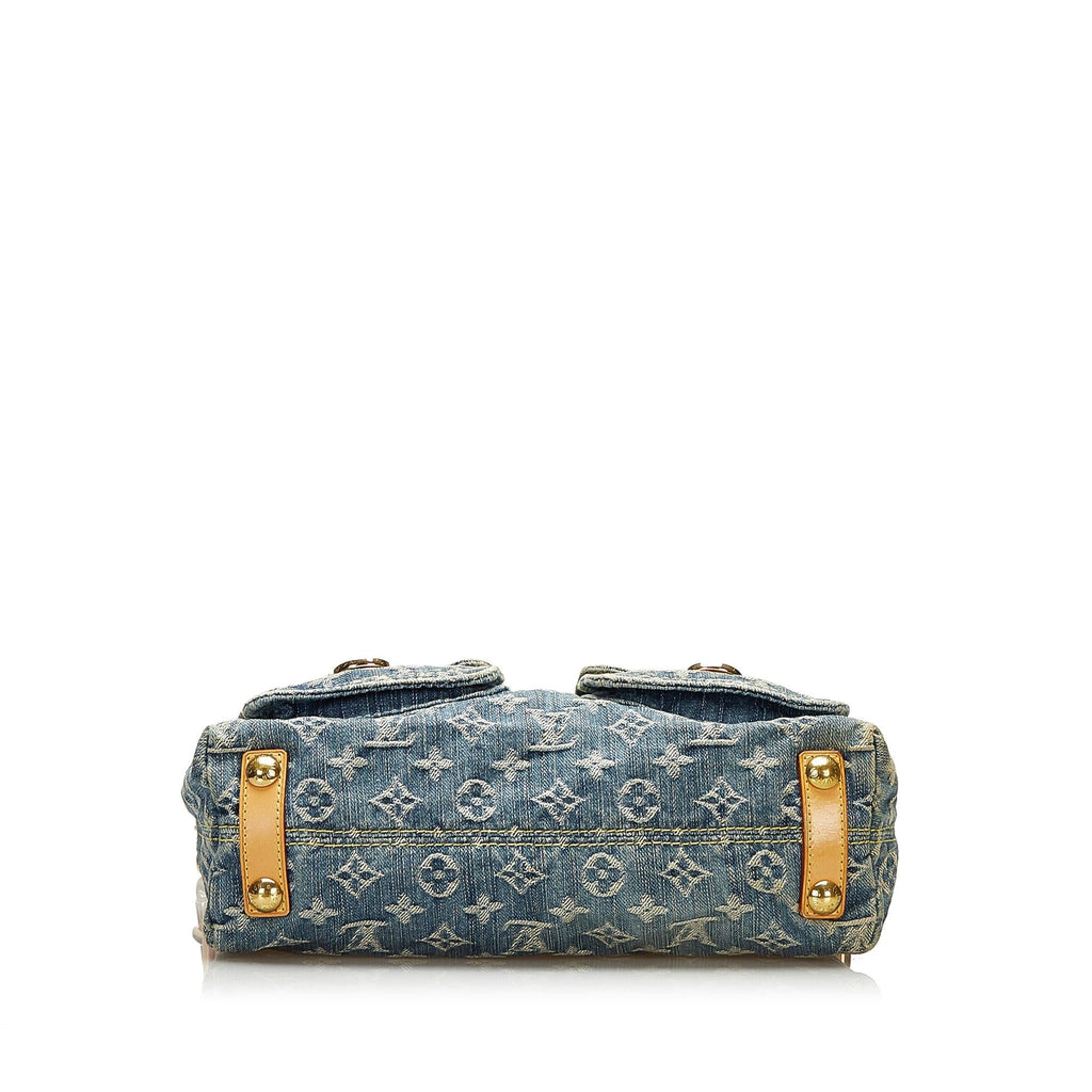 Louis Vuitton Monogram Denim Baggy PM (SHG-35555)
