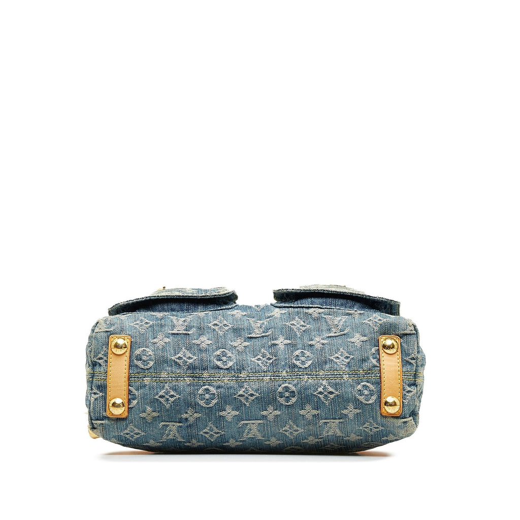 Louis Vuitton Monogram Denim Baggy PM (SHG-BHhqJz)