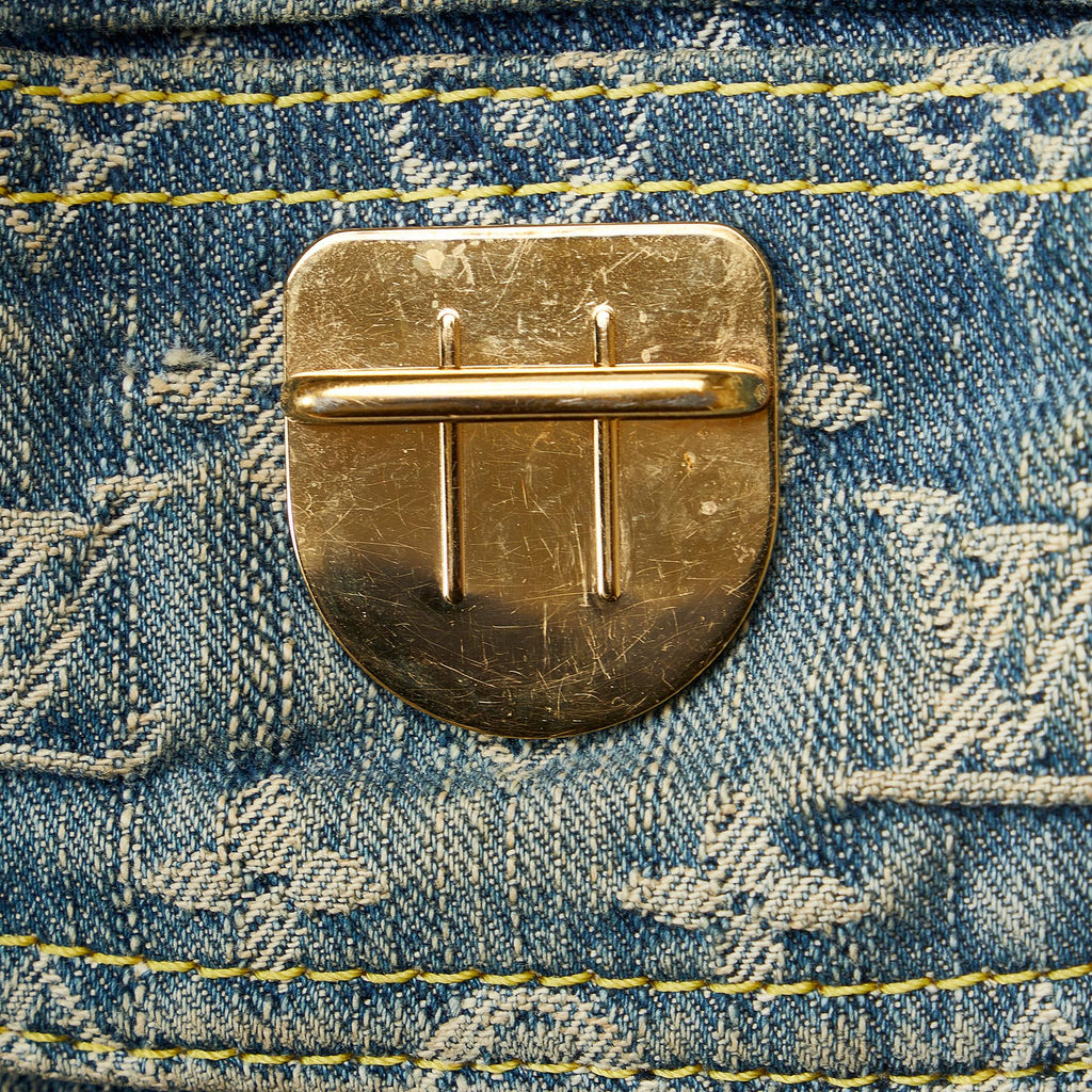 Louis Vuitton Monogram Denim Baggy PM (SHG-BHhqJz)