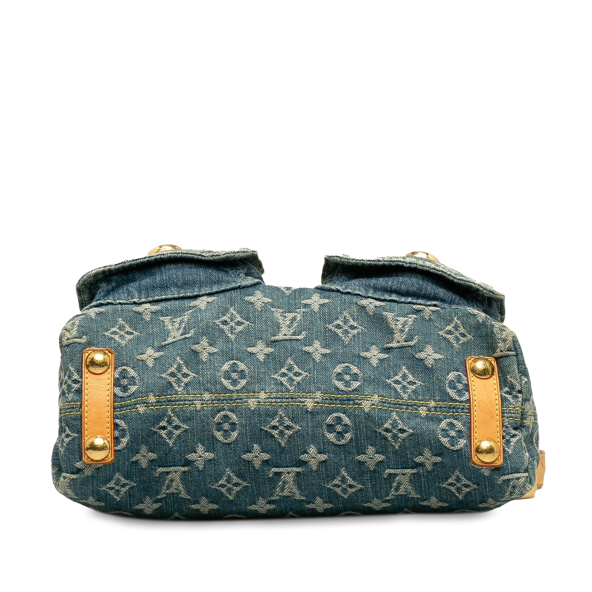 Louis Vuitton Monogram Denim Baggy PM (SHG-OwYEz8)