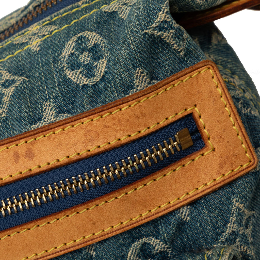 Louis Vuitton Monogram Denim Baggy PM (SHG-OwYEz8)