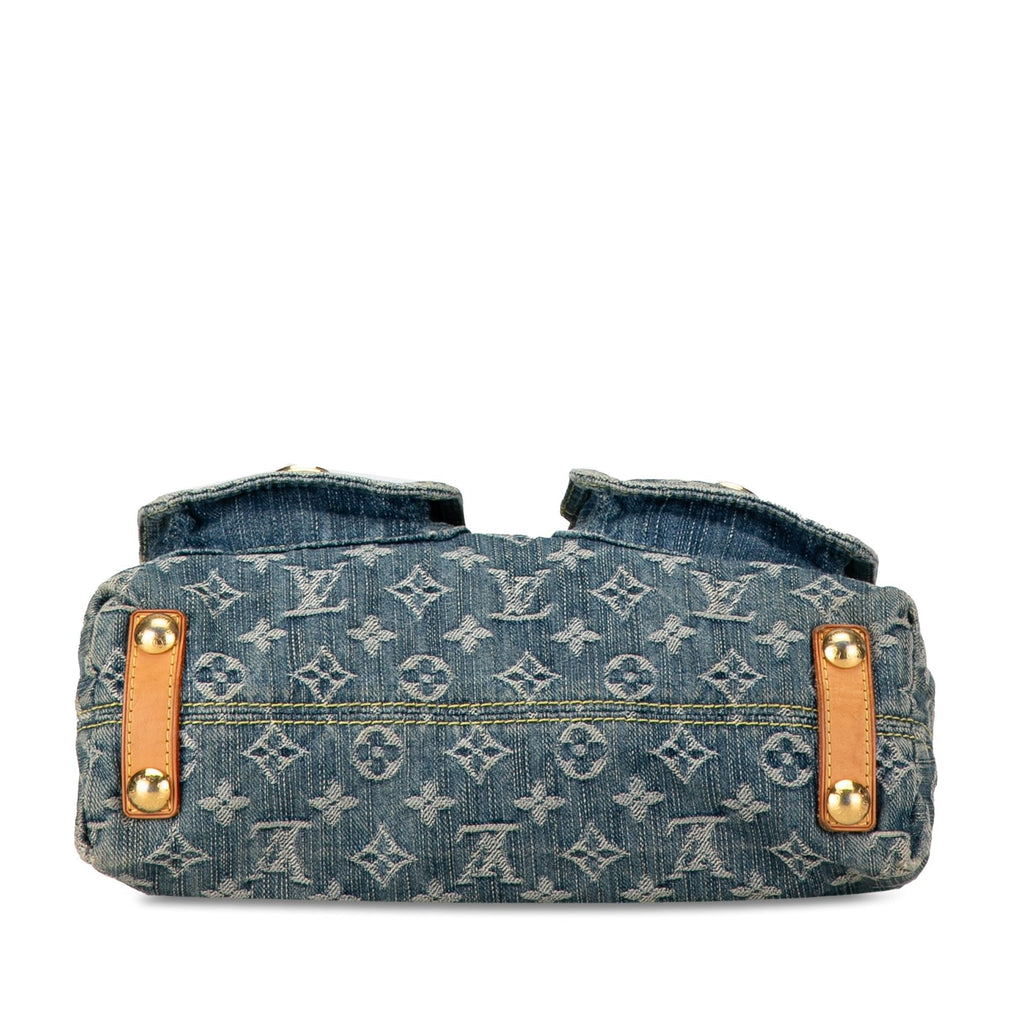 Louis Vuitton Monogram Denim Baggy PM (SHG-cfQdPp)