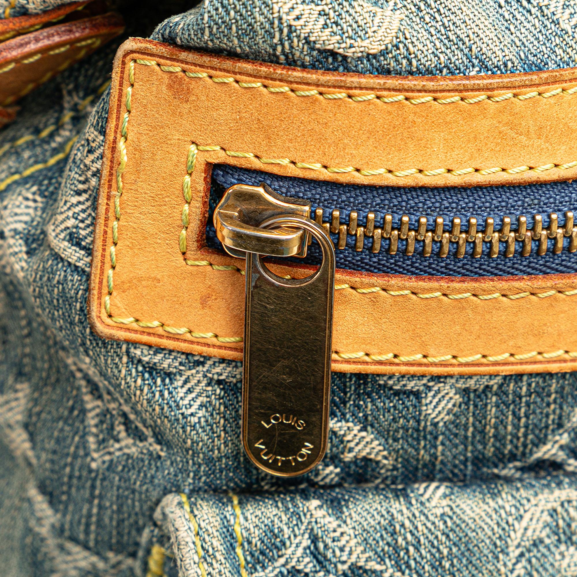 Louis Vuitton Monogram Denim Baggy PM (SHG-cfQdPp)