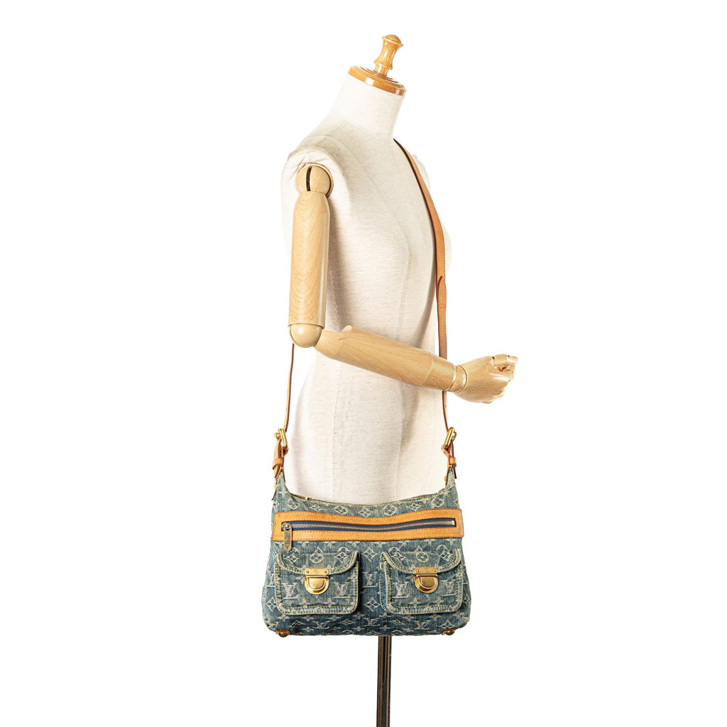 Louis Vuitton Monogram Denim Baggy PM (SHG-cfQdPp)