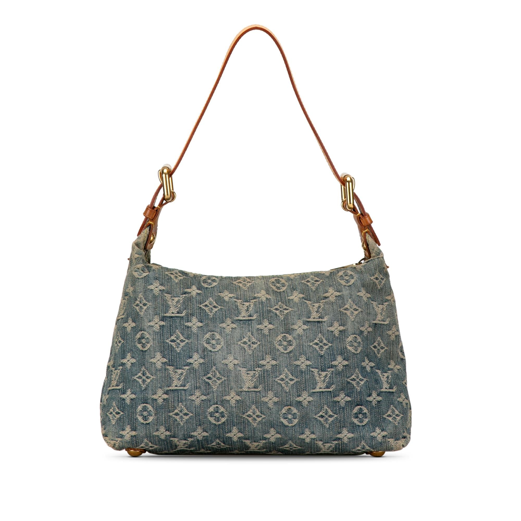 Louis Vuitton Monogram Denim Baggy PM (SHG-jsrfg8)
