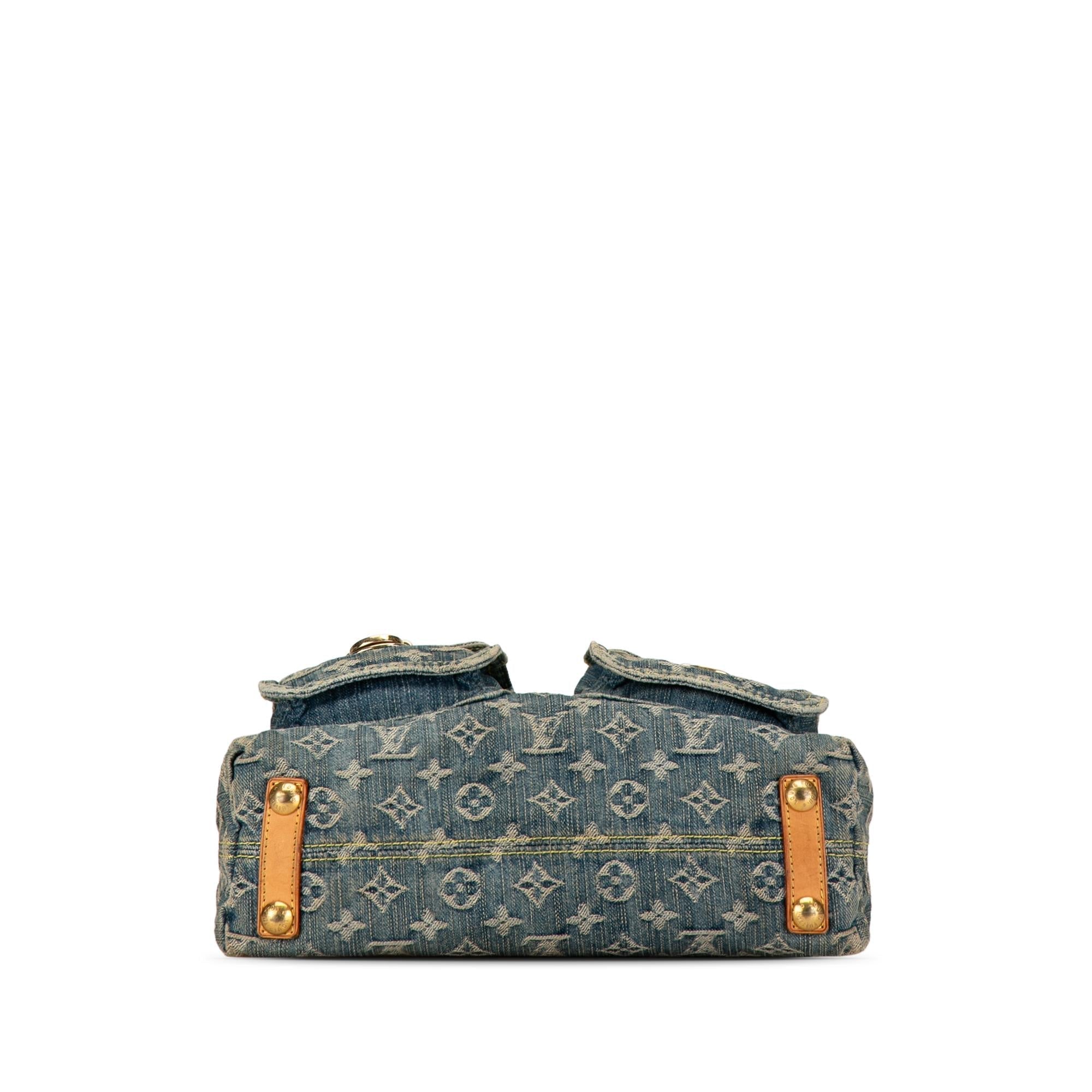 Louis Vuitton Monogram Denim Baggy PM (SHG-jsrfg8)