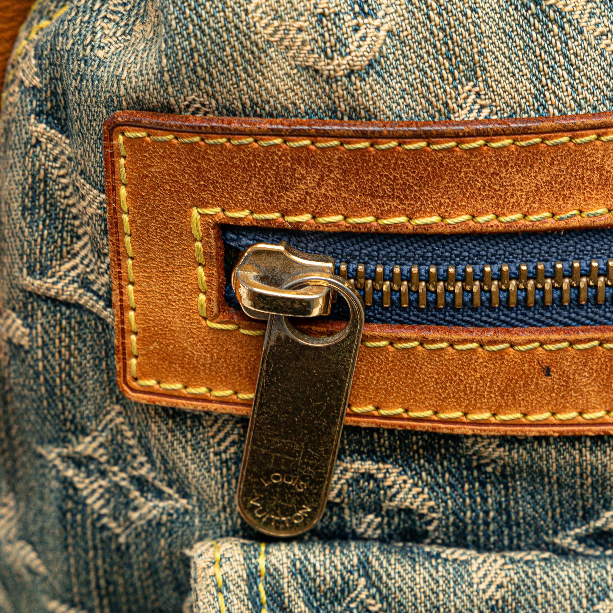 Louis Vuitton Monogram Denim Baggy PM (SHG-jsrfg8)