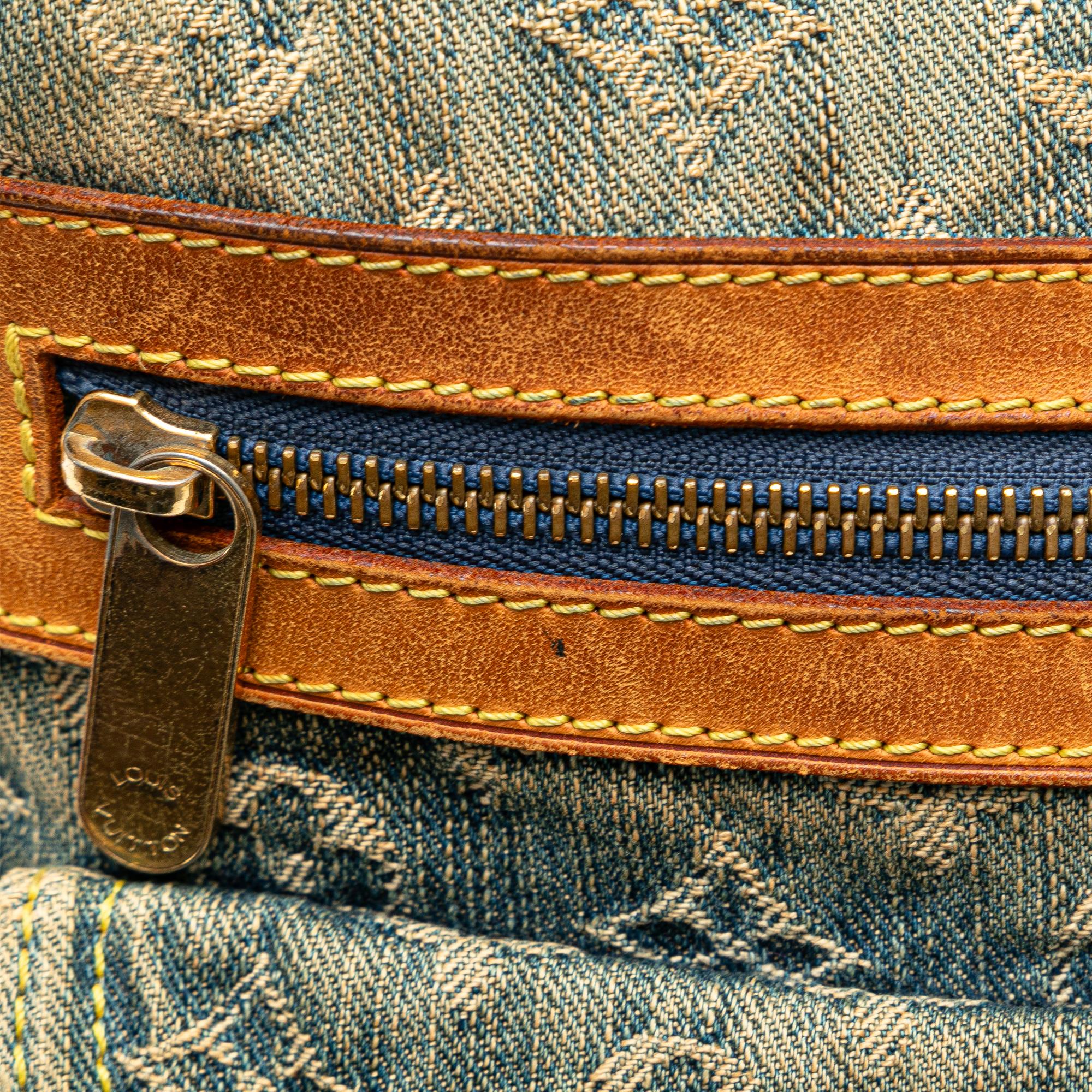 Louis Vuitton Monogram Denim Baggy PM (SHG-jsrfg8)