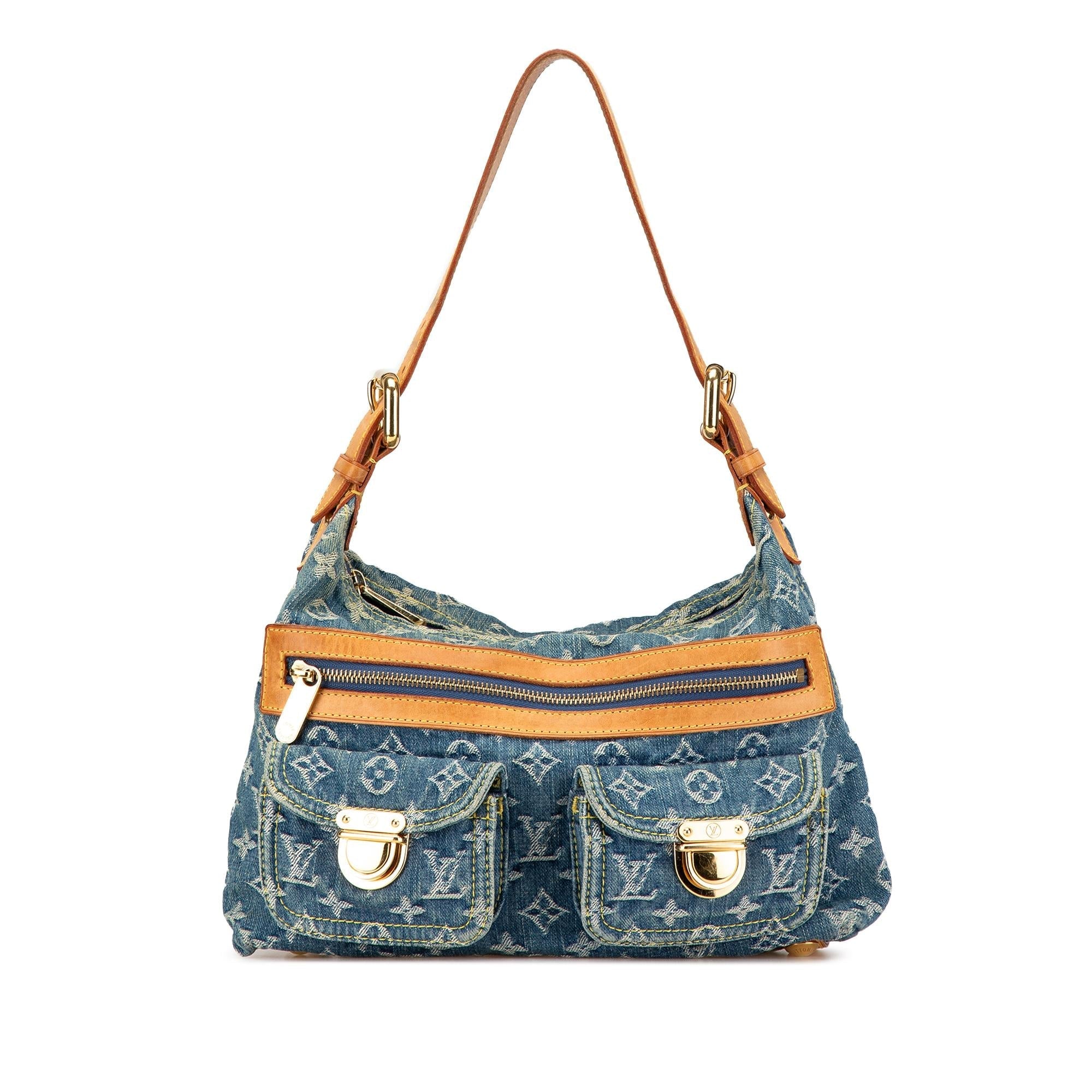 Louis Vuitton Monogram Denim Baggy PM (SHG-Y5dCJE)