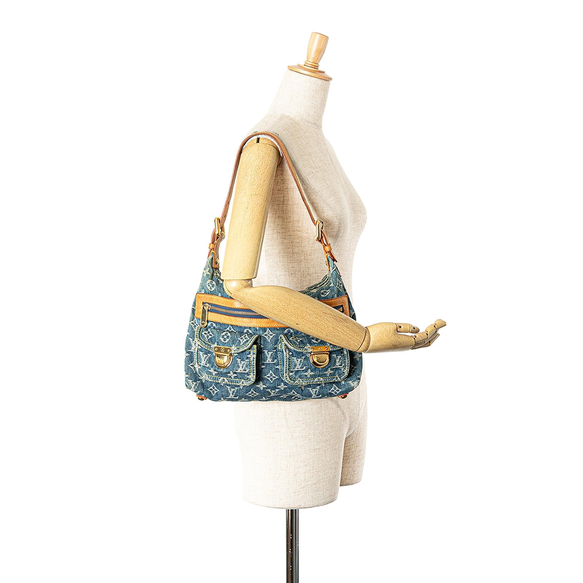 Louis Vuitton Monogram Denim Baggy PM (SHG-Y5dCJE)