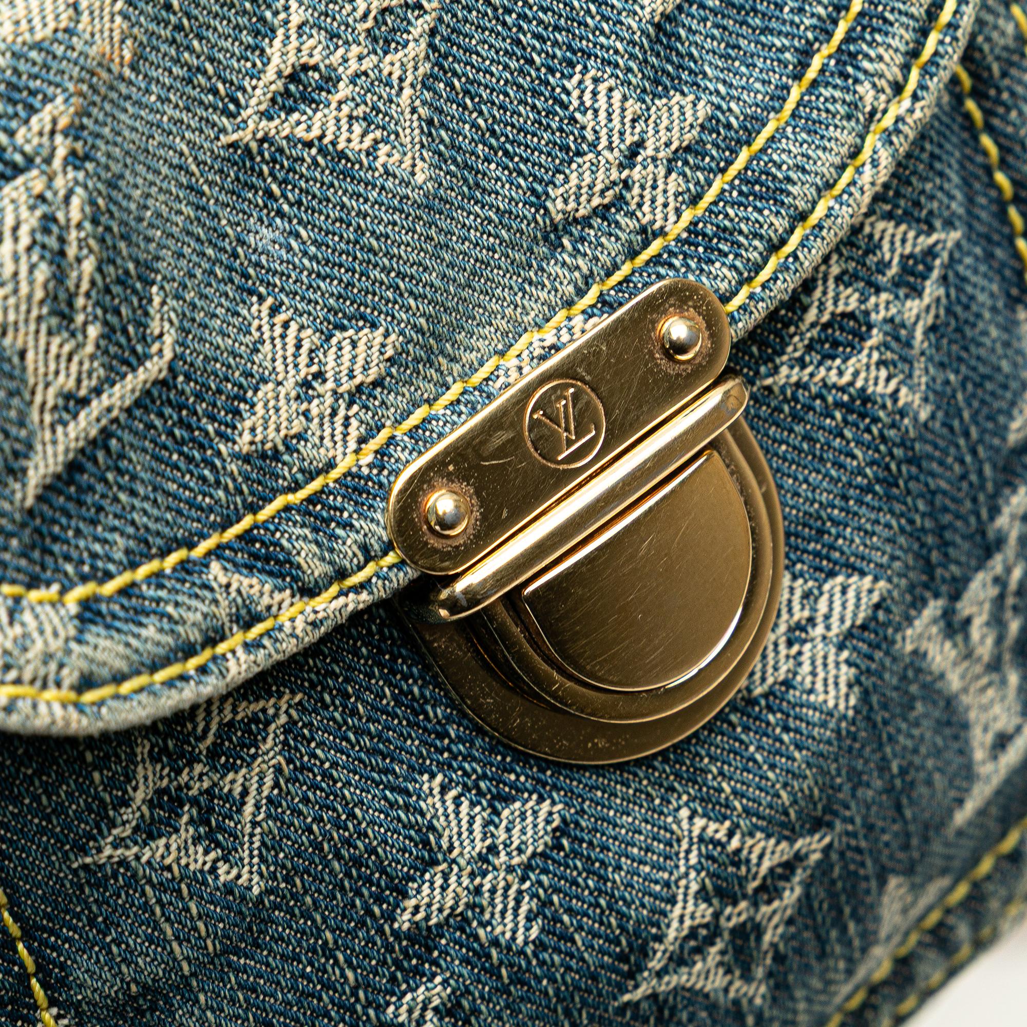 Louis Vuitton Monogram Denim Camera Bag