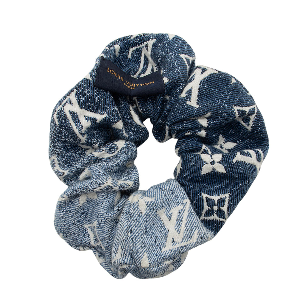 Louis Vuitton Monogram Denim Chouchou Scrunchie