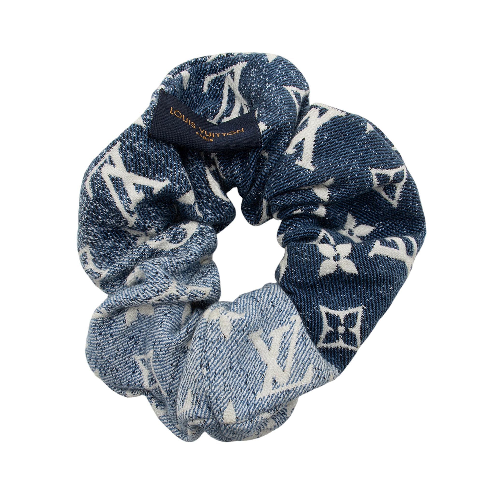 Louis Vuitton Monogram Denim Chouchou Scrunchie