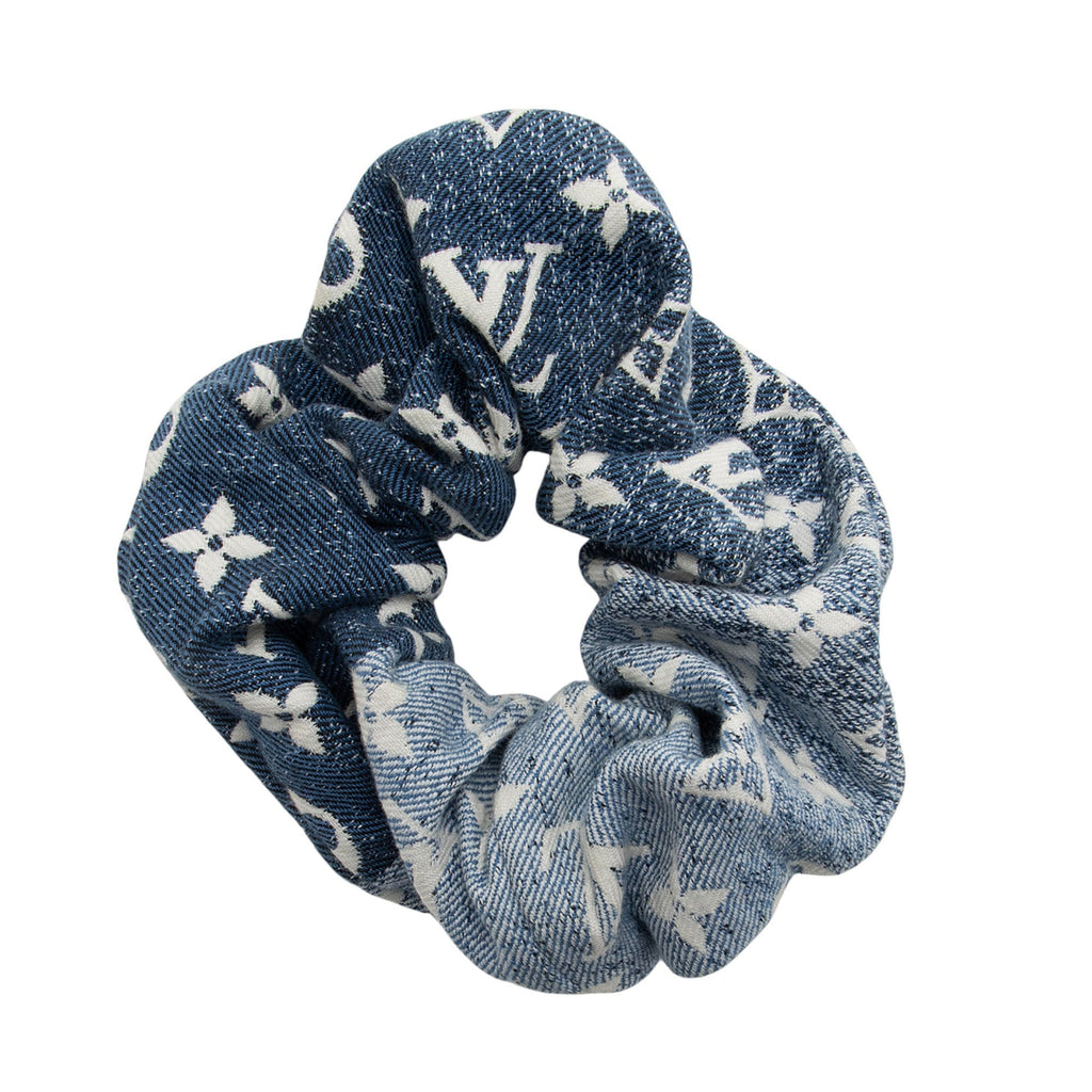 Louis Vuitton Monogram Denim Chouchou Scrunchie