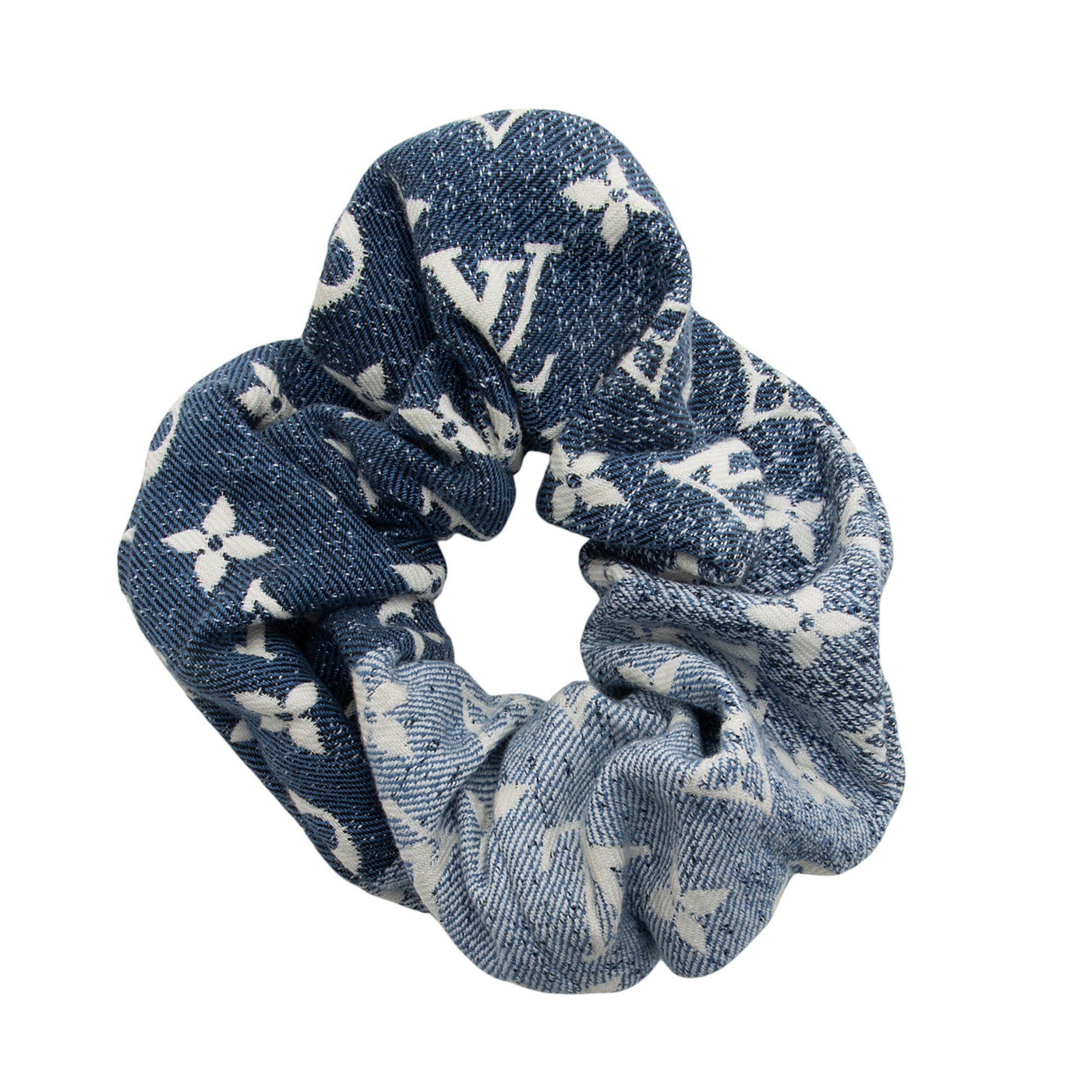 Louis Vuitton Monogram Denim Chouchou Scrunchie